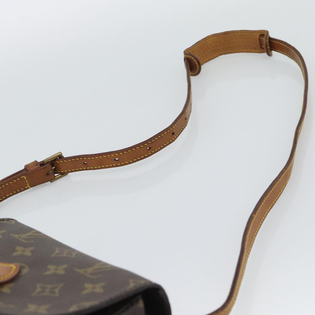 LOUIS VUITTON Monogram Saint Cloud PM Shoulder Bag M51244 LV Auth BA14644