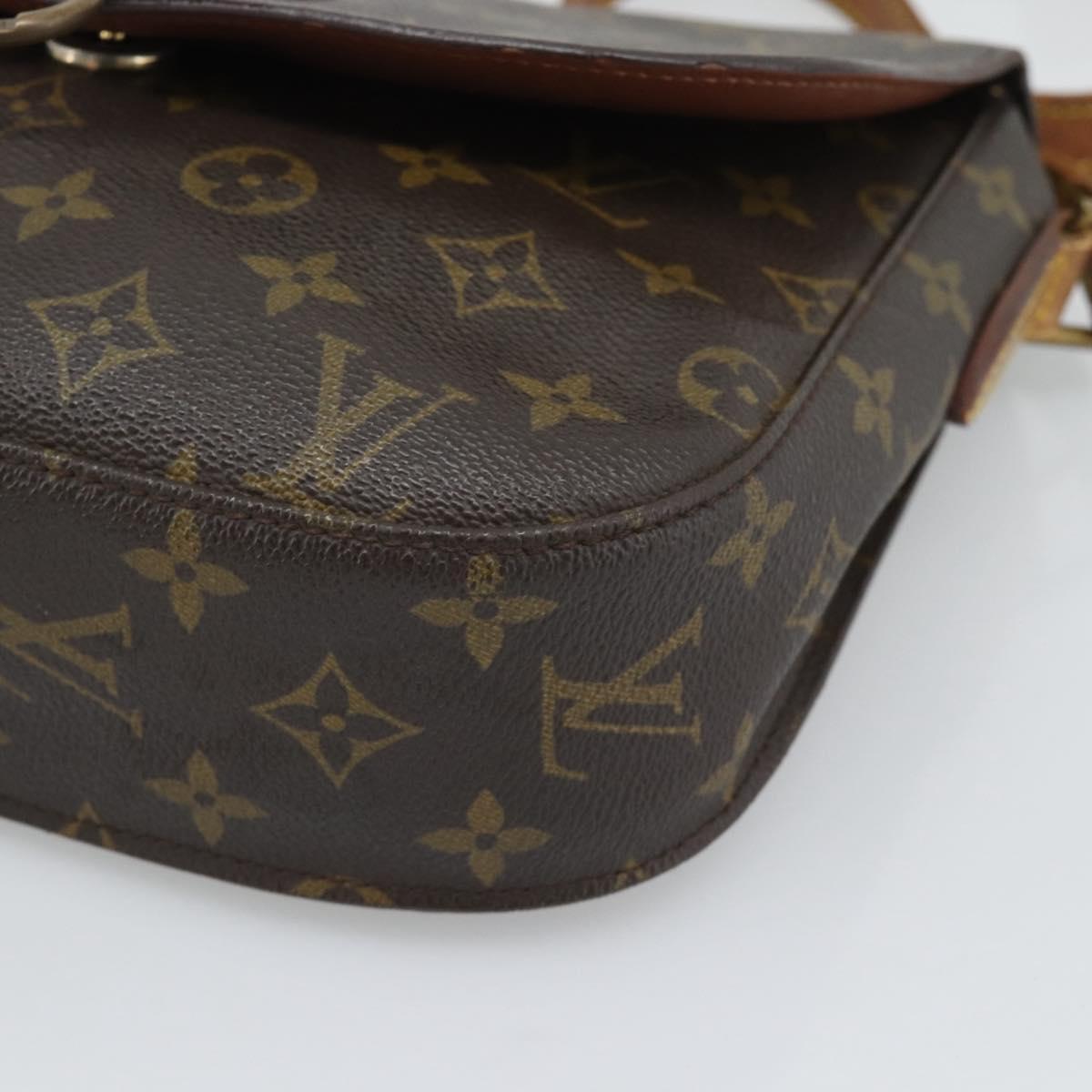 LOUIS VUITTON Monogram Saint Cloud GM Shoulder Bag M51242 LV Auth BA14645