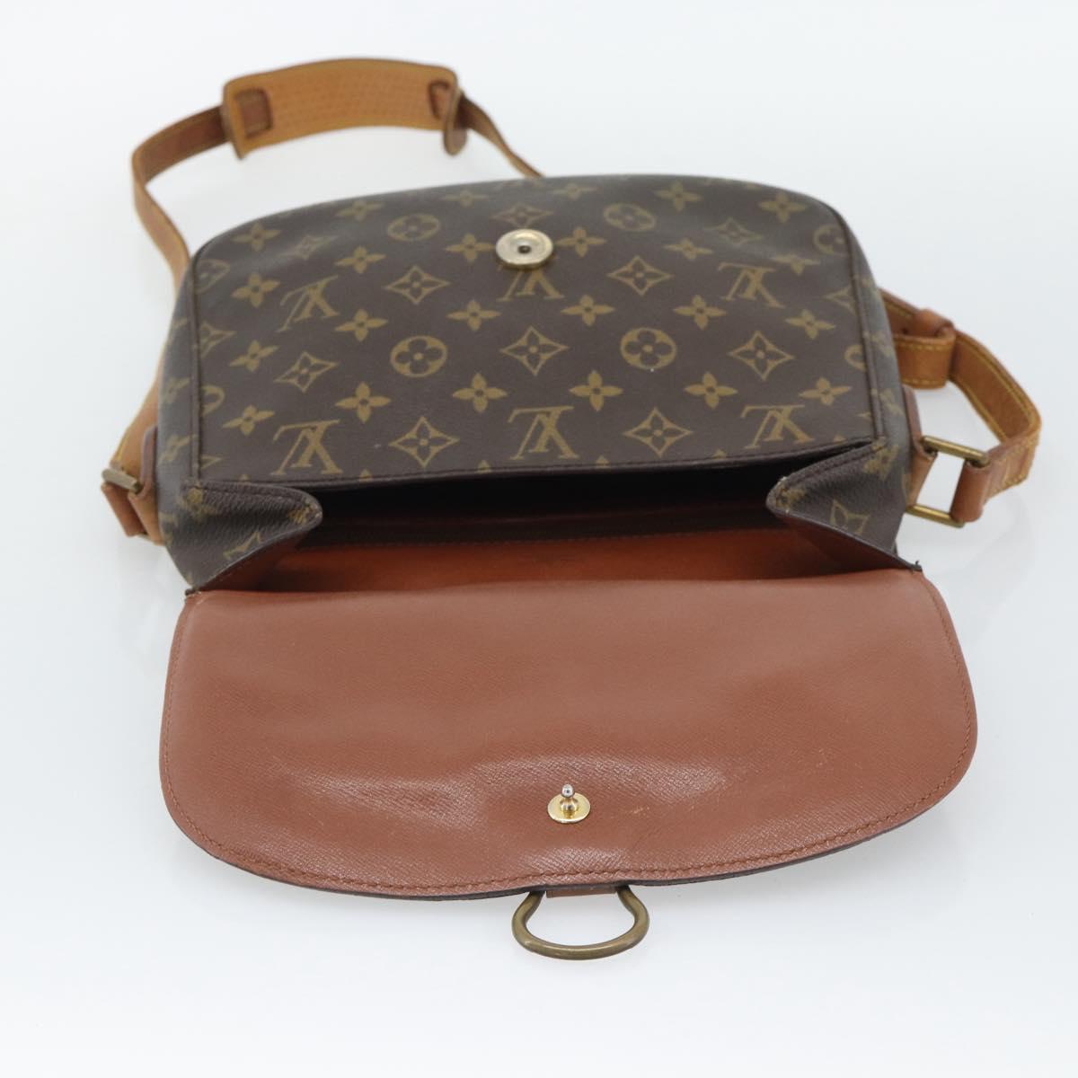 LOUIS VUITTON Monogram Saint Cloud GM Shoulder Bag M51242 LV Auth BA14645
