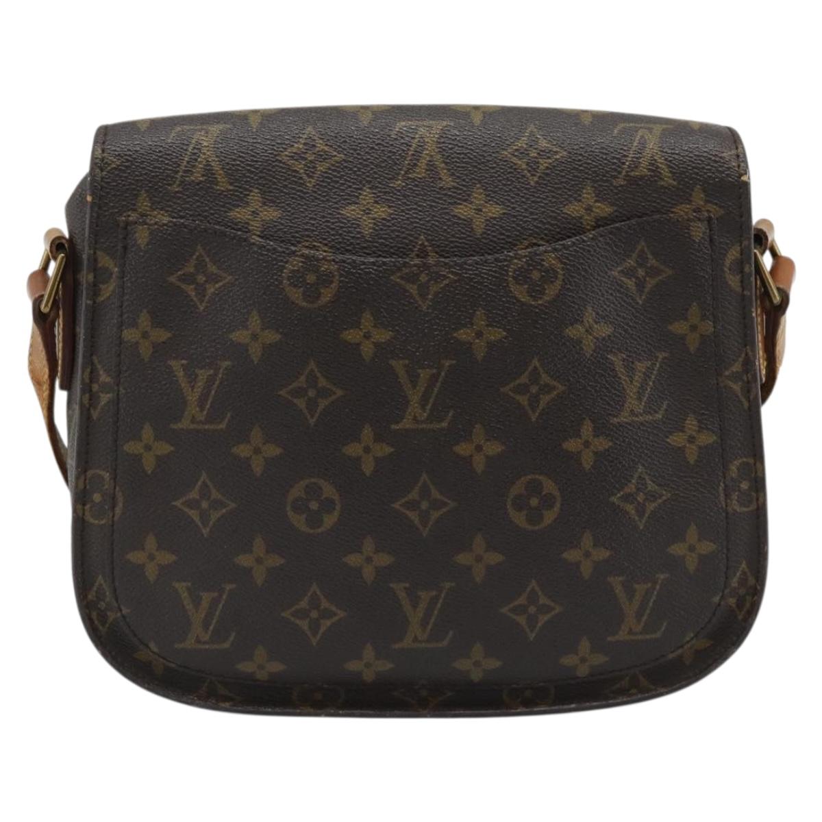 LOUIS VUITTON Monogram Saint Cloud GM Shoulder Bag M51242 LV Auth BA14645