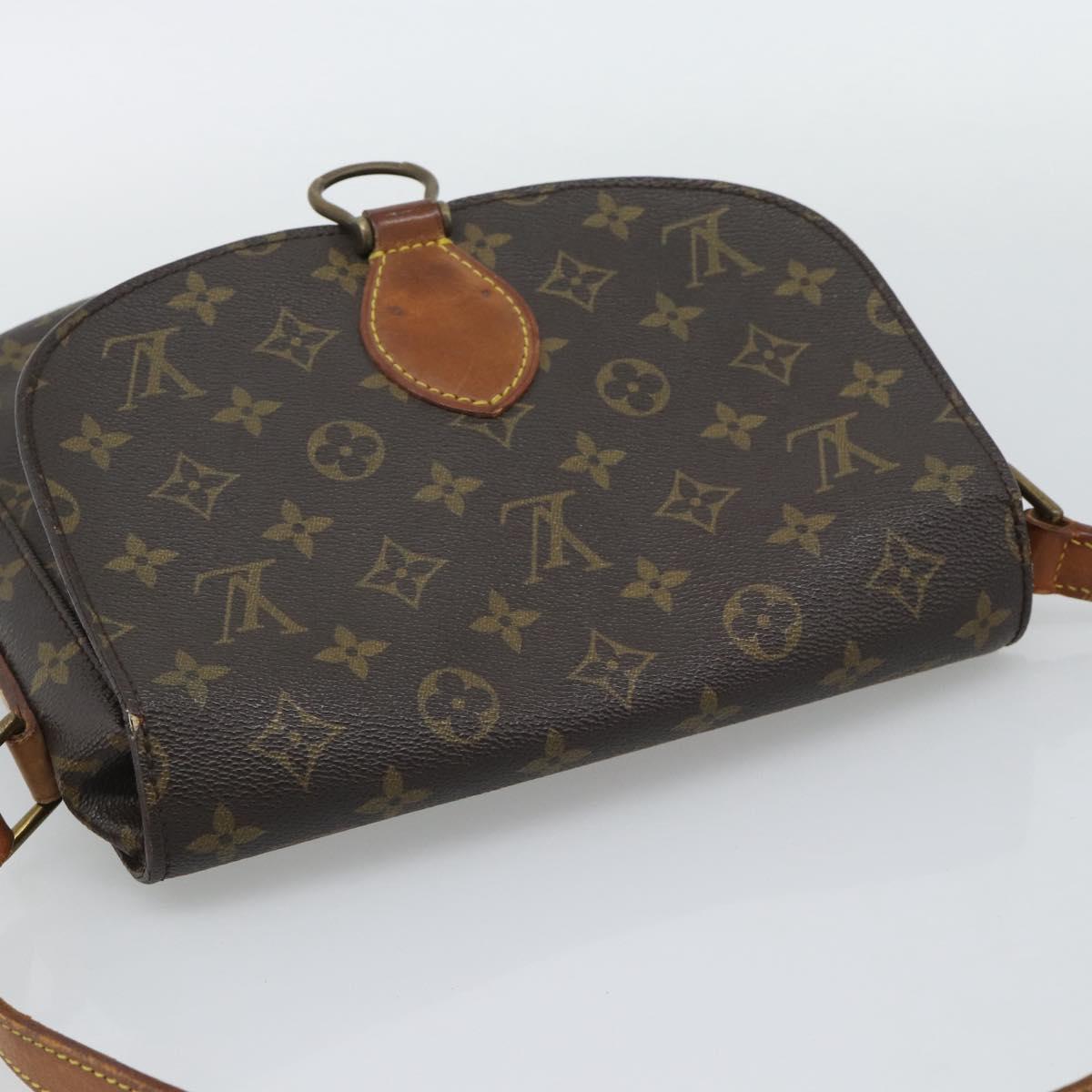 LOUIS VUITTON Monogram Saint Cloud GM Shoulder Bag M51242 LV Auth BA14645