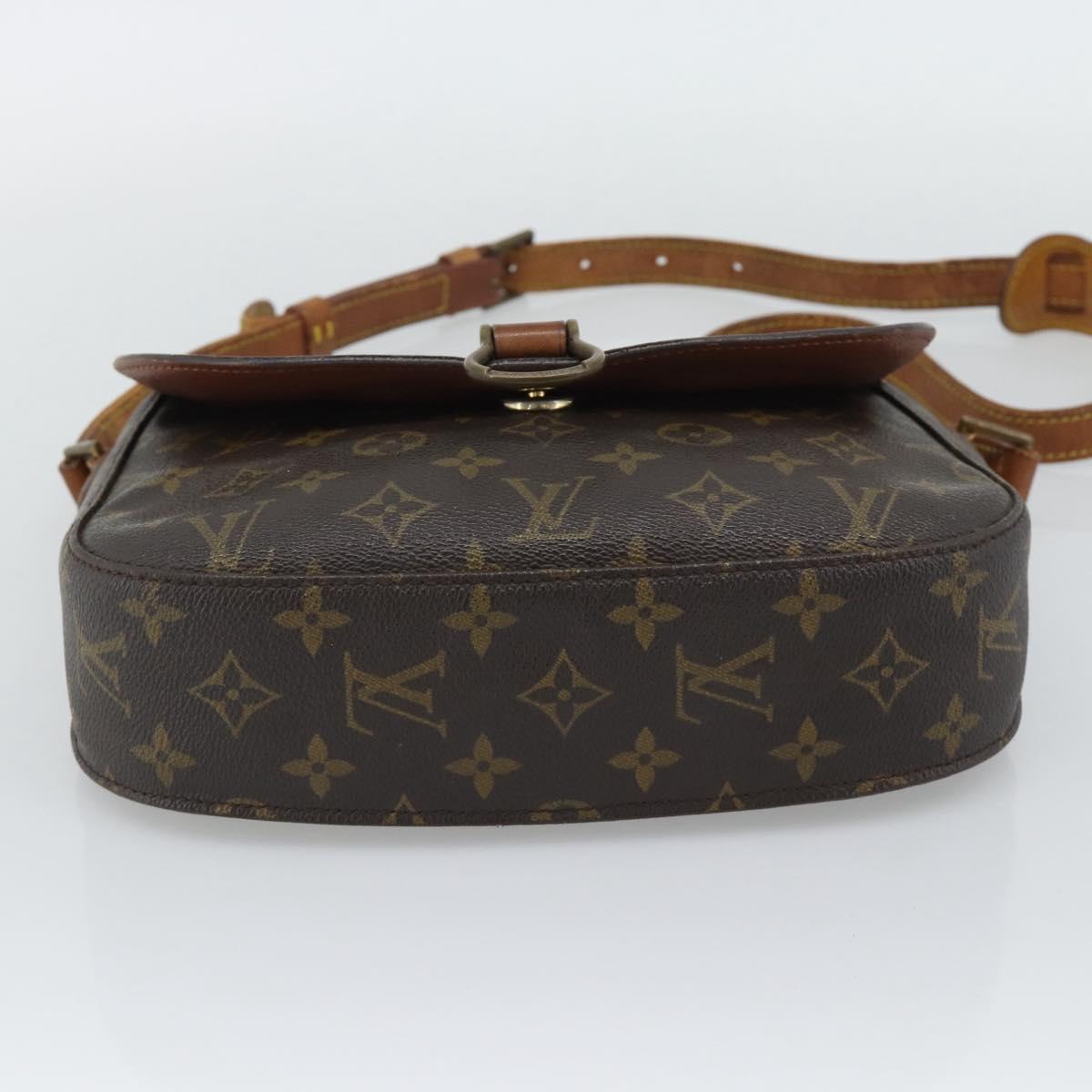 LOUIS VUITTON Monogram Saint Cloud GM Shoulder Bag M51242 LV Auth BA14645