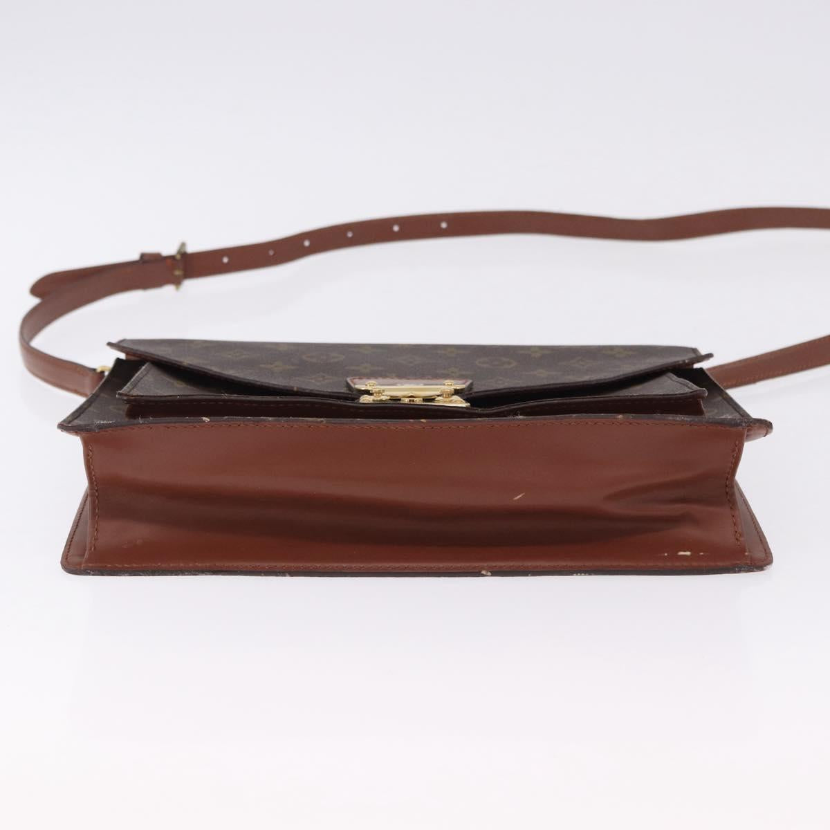 LOUIS VUITTON Monogram Monceau 28 Hand Bag 2way M51185 LV Auth BA14646
