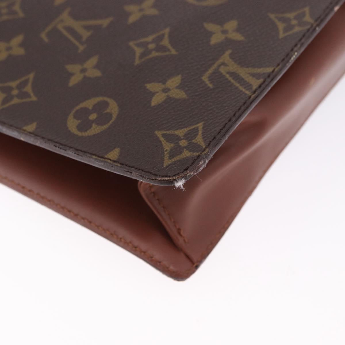 LOUIS VUITTON Monogram Monceau 28 Hand Bag 2way M51185 LV Auth BA14646