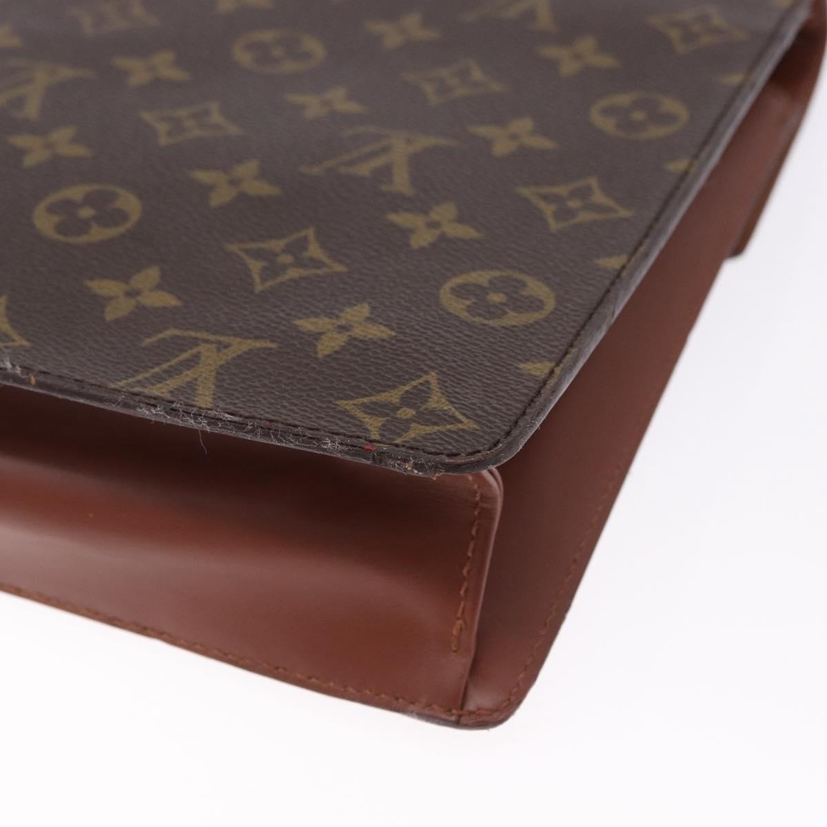 LOUIS VUITTON Monogram Monceau 28 Hand Bag 2way M51185 LV Auth BA14646