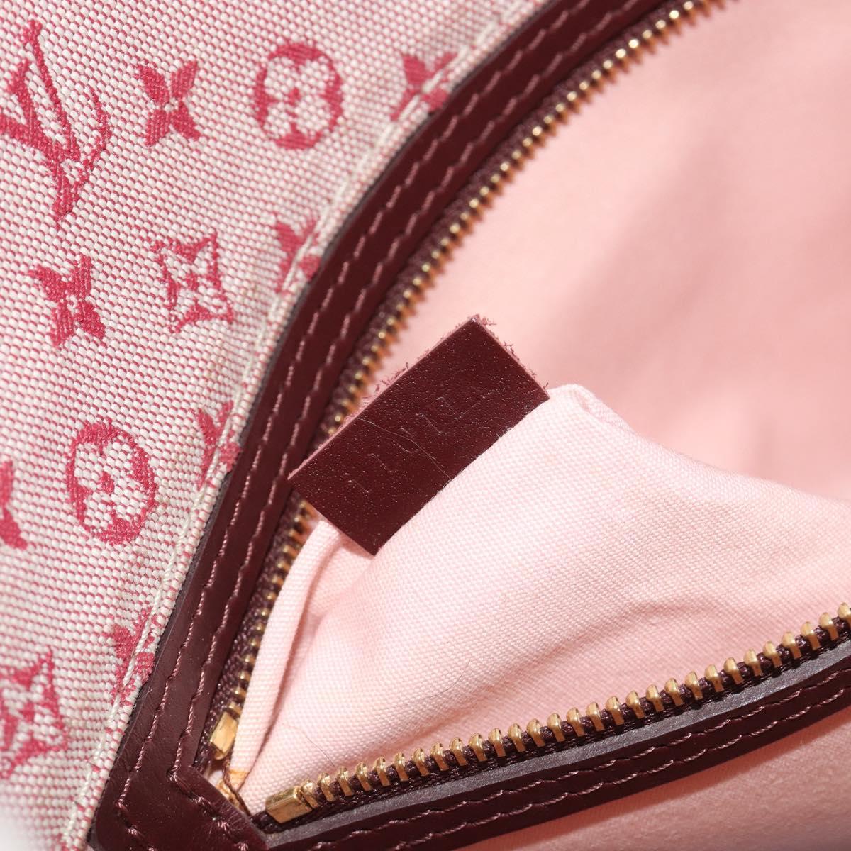 LOUIS VUITTON Monogram Mini Buzas Marie Kate Bag Red M92321 LV Auth BA14657