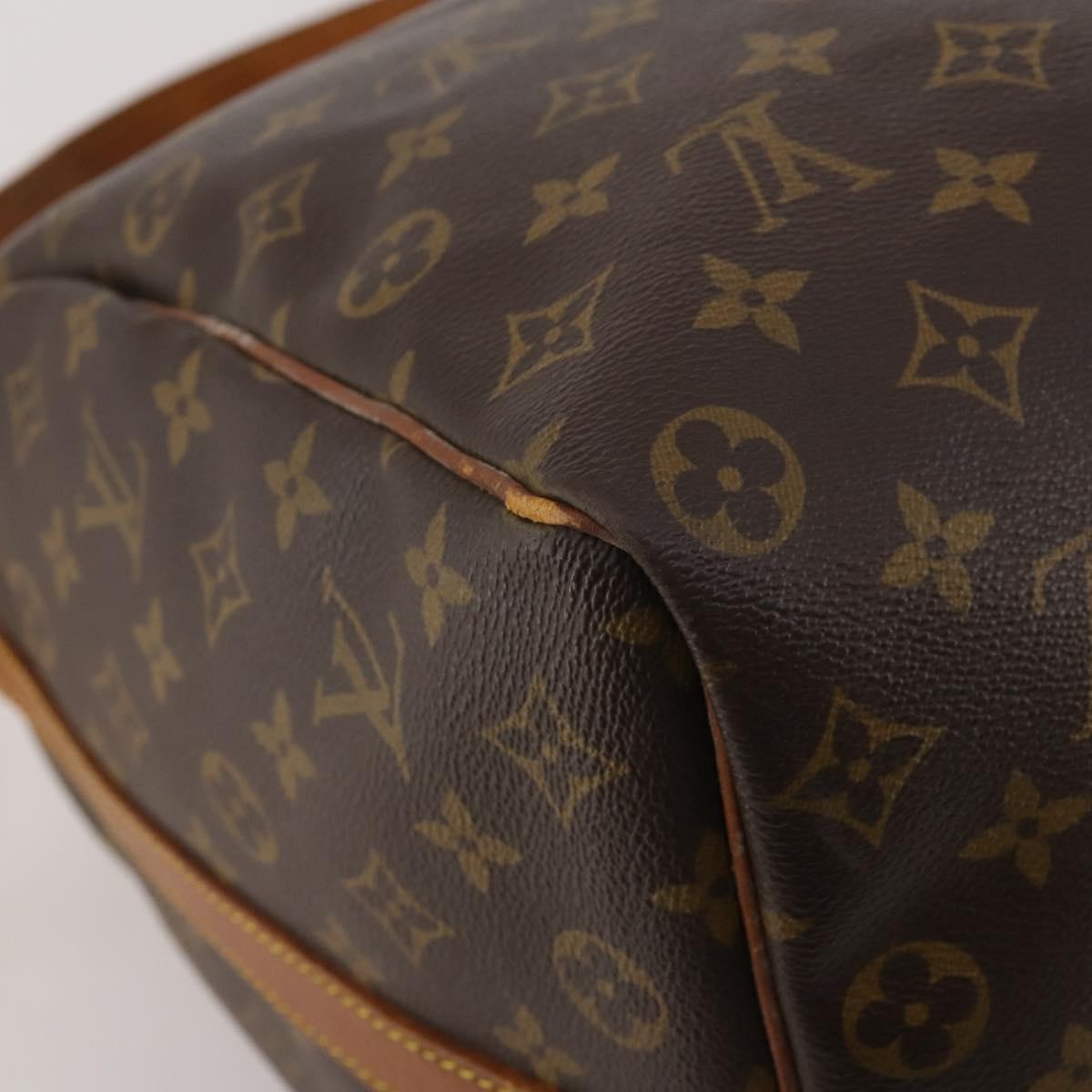 LOUIS VUITTON Monogram Keepall Bandouliere 50 Boston Bag M41416 LV Auth BA14658