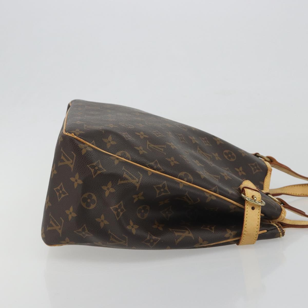LOUIS VUITTON Monogram Batignolles Vertical Tote Bag M51153 LV Auth BA14659