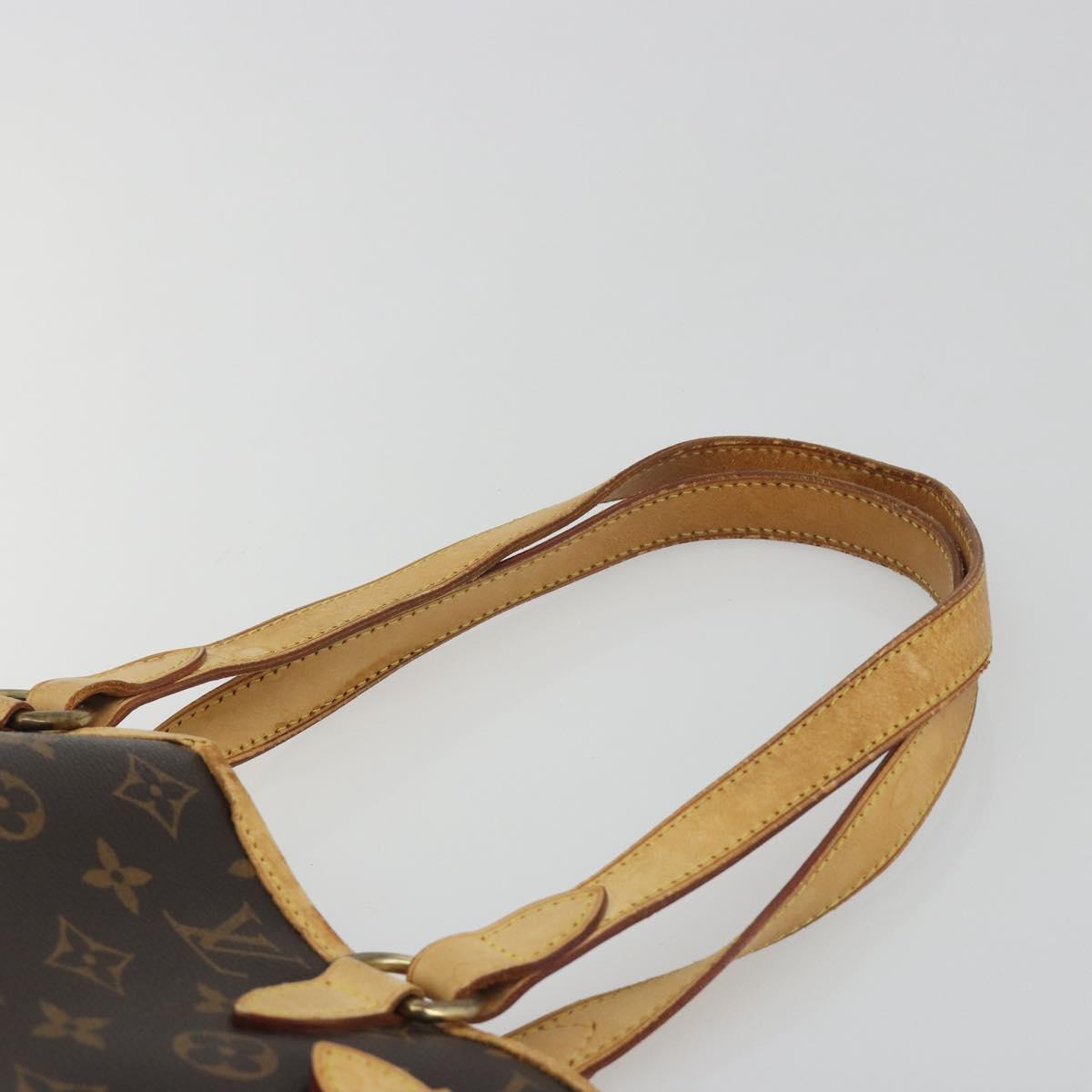 LOUIS VUITTON Monogram Batignolles Vertical Tote Bag M51153 LV Auth BA14659