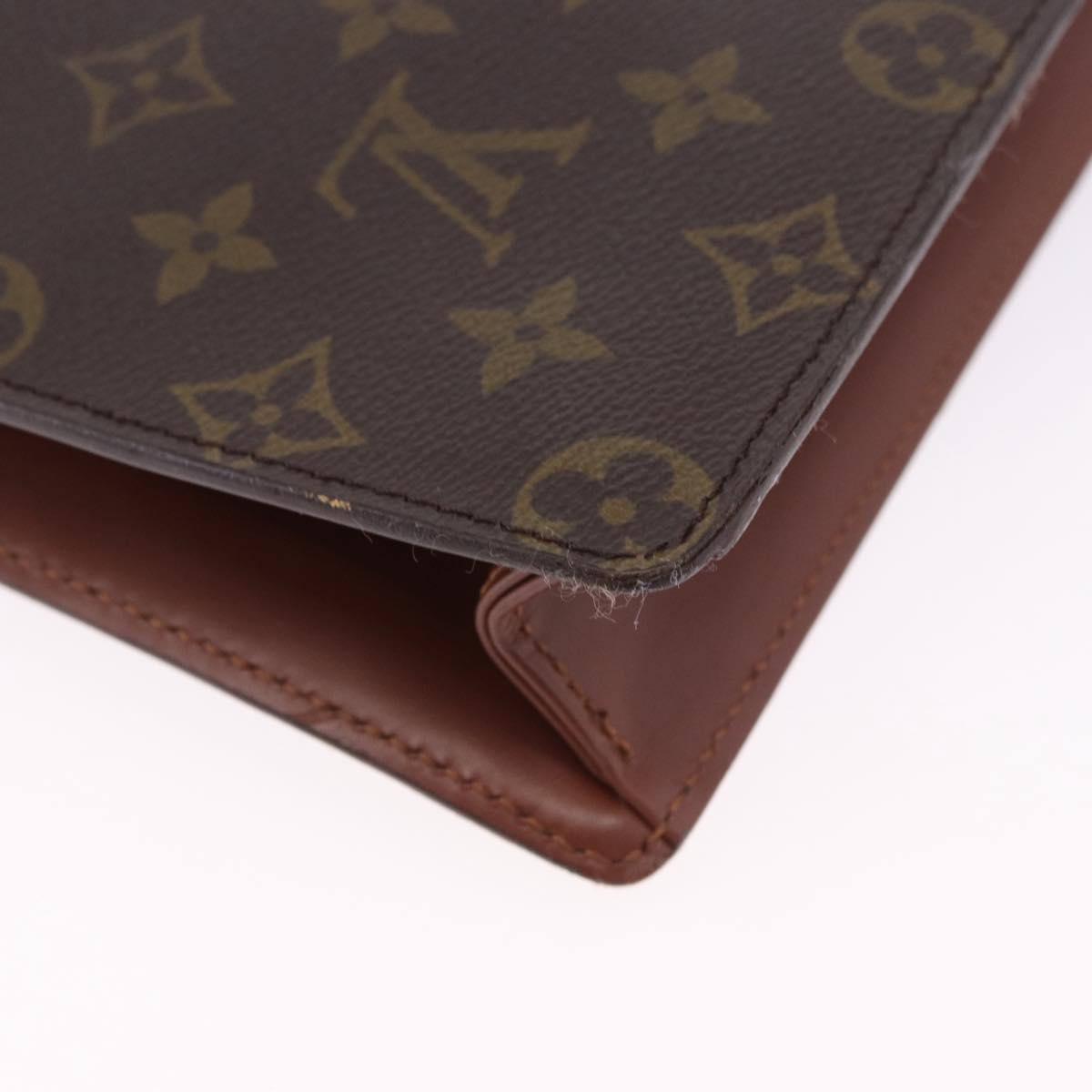 LOUIS VUITTON Monogram Monceau 26 Hand Bag 2way M51187 LV Auth BA14661