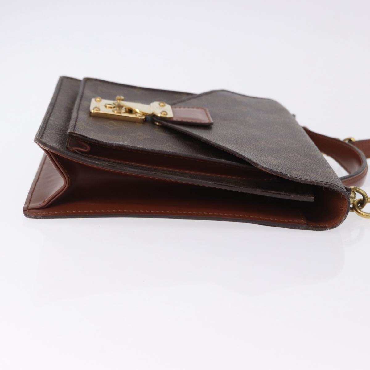 LOUIS VUITTON Monogram Monceau 26 Hand Bag 2way M51187 LV Auth BA14661