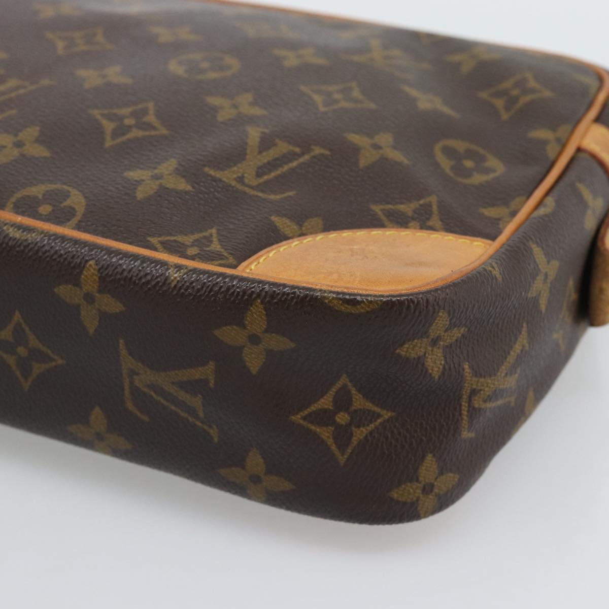 LOUIS VUITTON Monogram Compiegne 28 Clutch Bag M51845 LV Auth BA14662