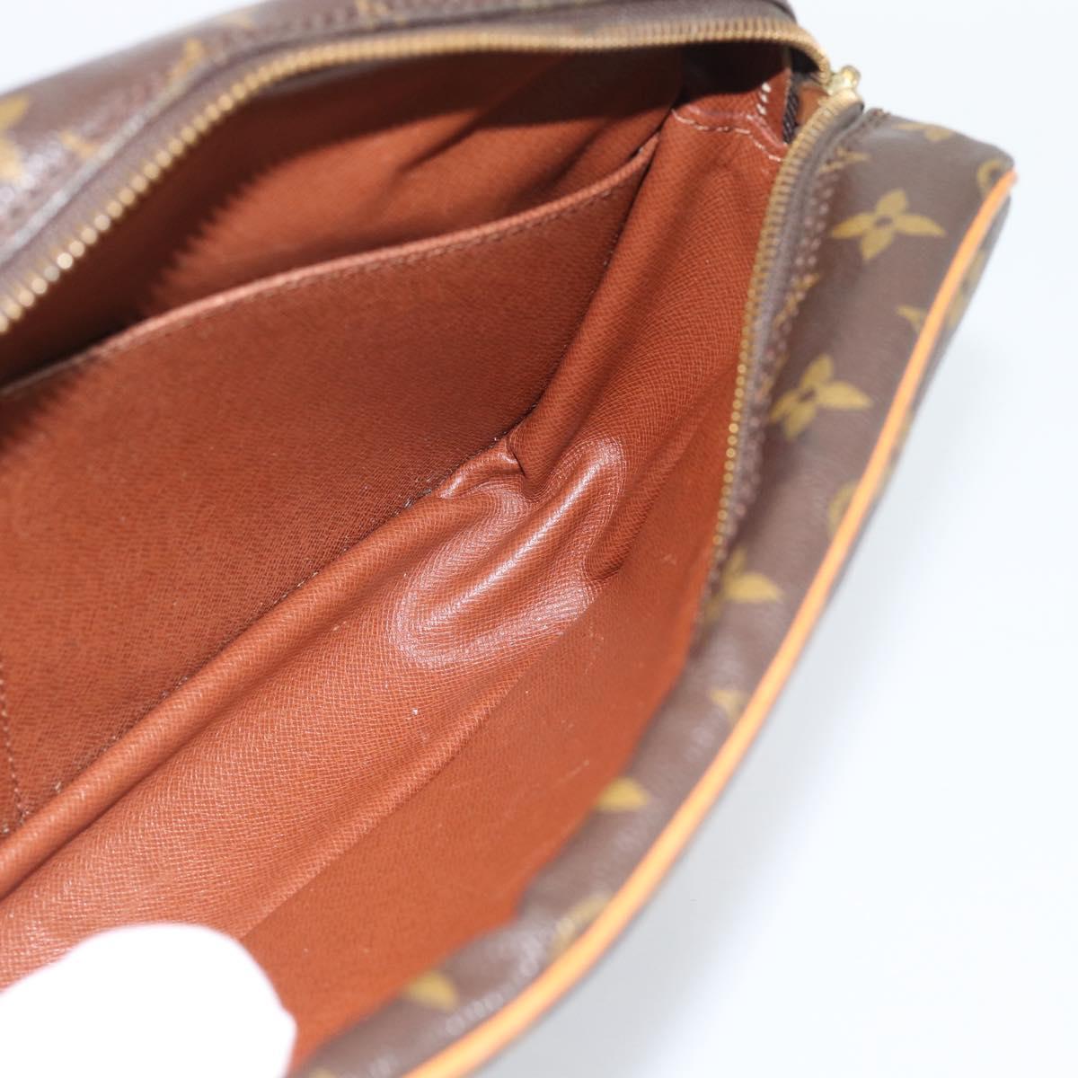 LOUIS VUITTON Monogram Compiegne 28 Clutch Bag M51845 LV Auth BA14662