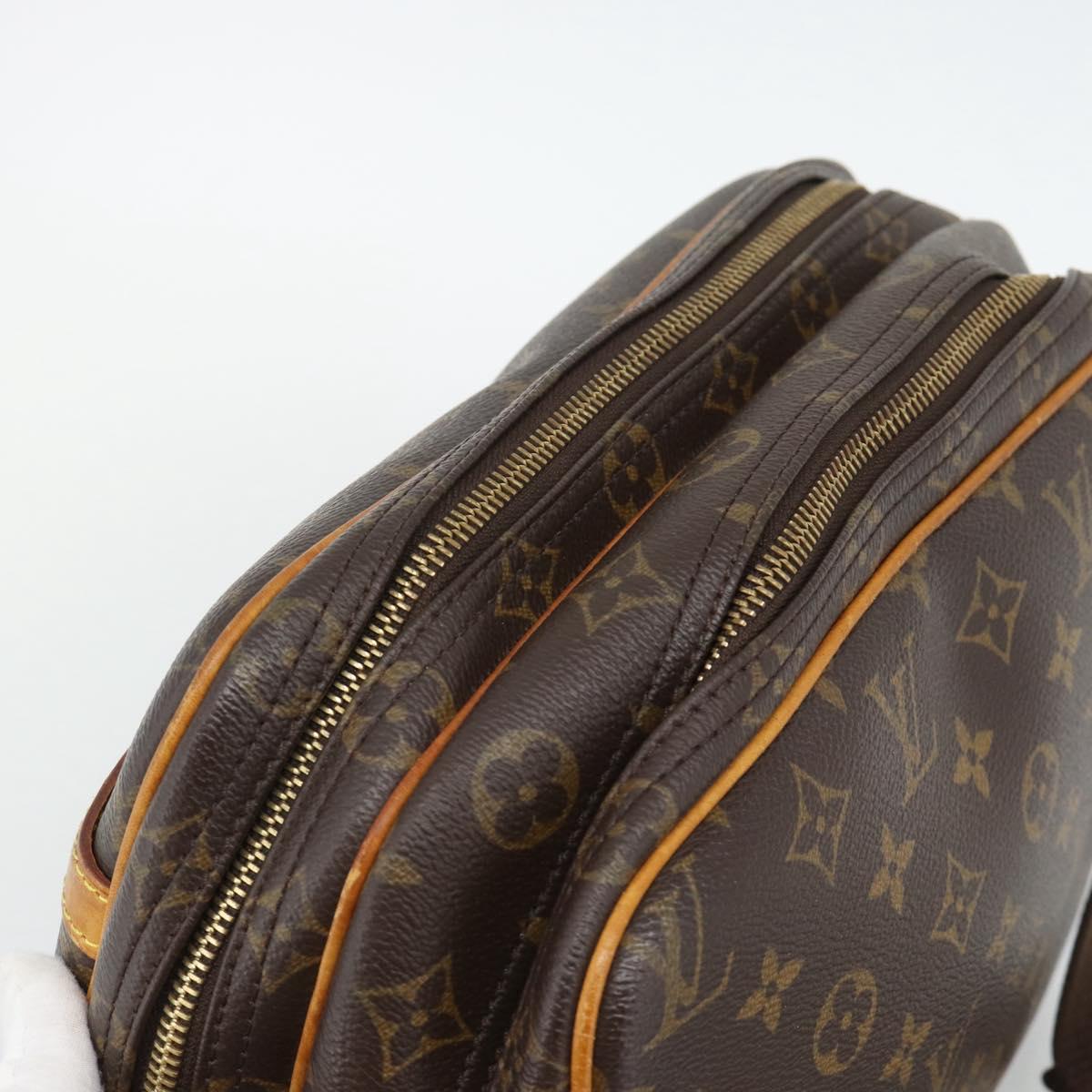 LOUIS VUITTON Monogram Reporter PM Shoulder Bag M45254 LV Auth BA14663