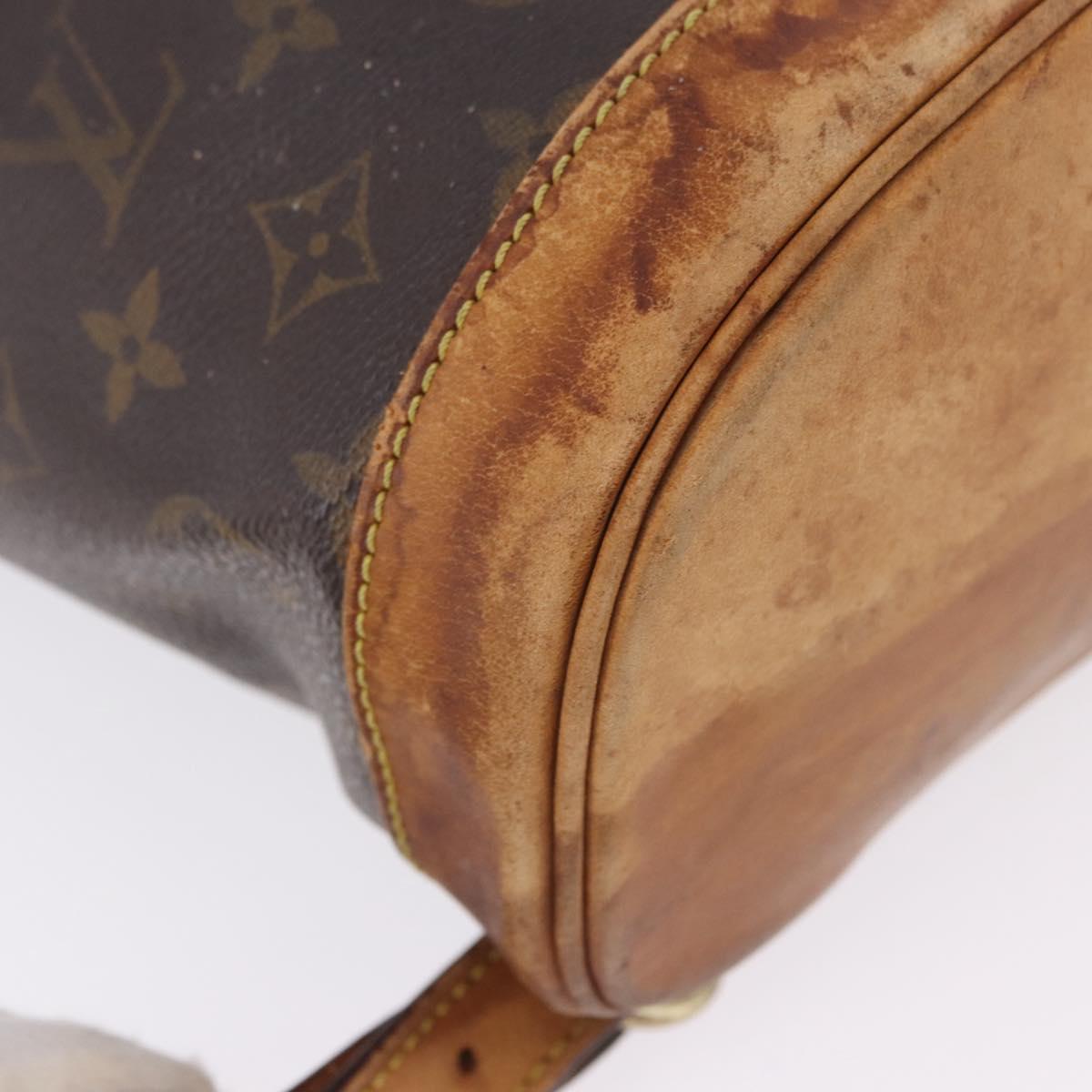 LOUIS VUITTON Monogram Montsouris MM Backpack M51136 LV Auth BA14665