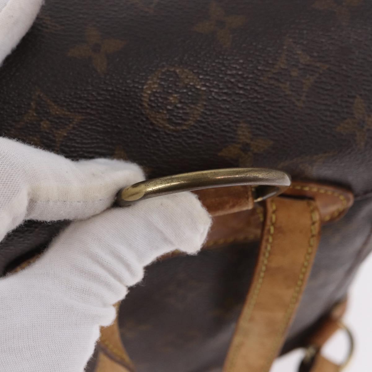 LOUIS VUITTON Monogram Montsouris MM Backpack M51136 LV Auth BA14665