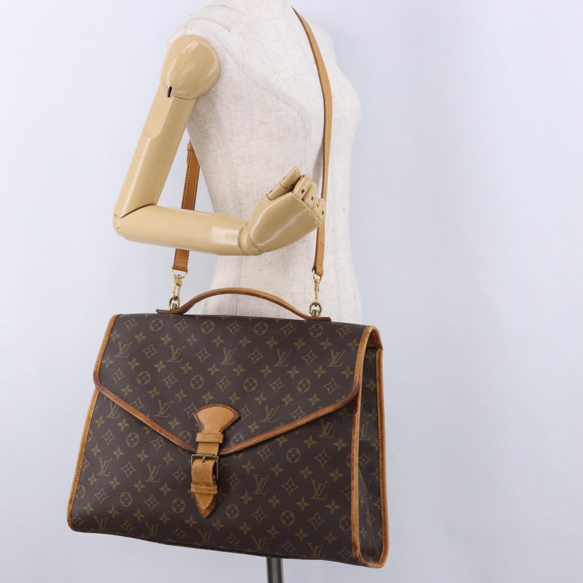 LOUIS VUITTON Monogram Beverly Hand Bag 2way M51120 LV Auth BA14673