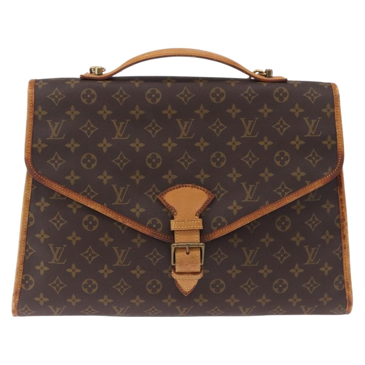 LOUIS VUITTON Monogram Beverly Hand Bag 2way M51120 LV Auth BA14673