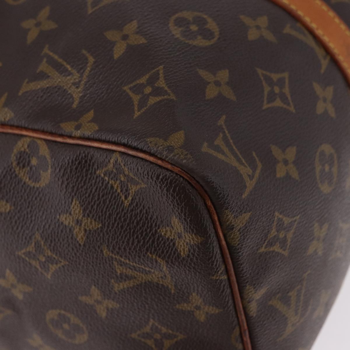 LOUIS VUITTON Monogram Sac Souple 35 Boston Bag M41626 LV Auth BA14674