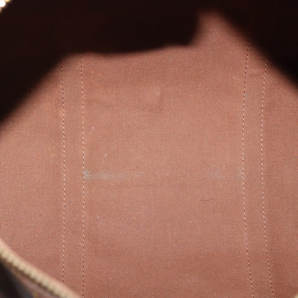 LOUIS VUITTON Monogram Sac Souple 35 Boston Bag M41626 LV Auth BA14674