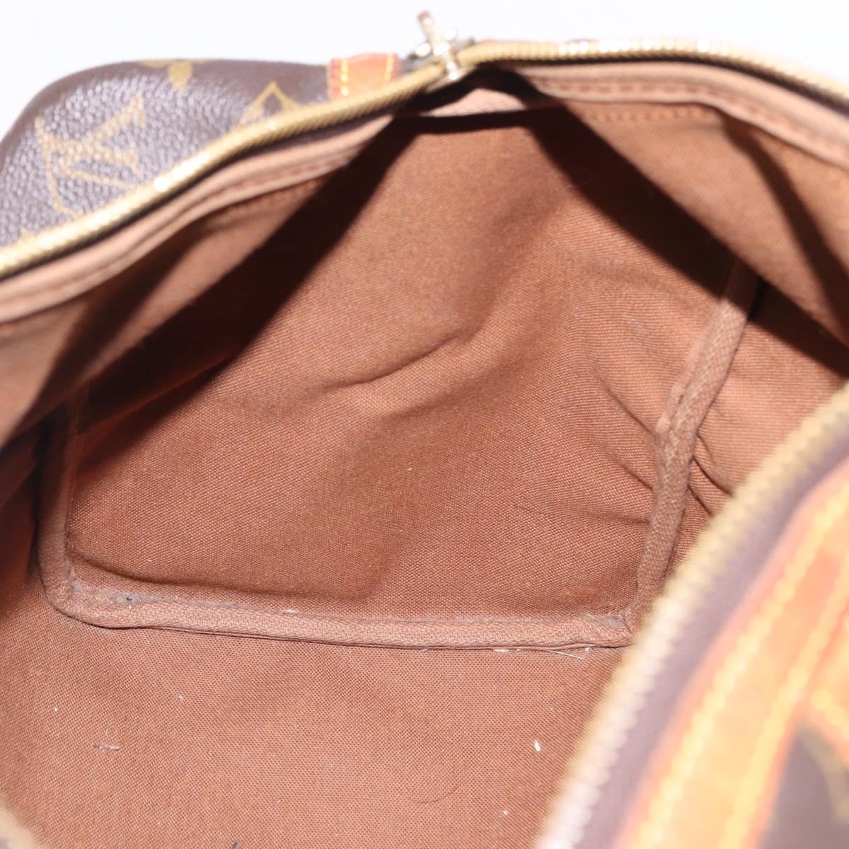 LOUIS VUITTON Monogram Sac Souple 35 Boston Bag M41626 LV Auth BA14674