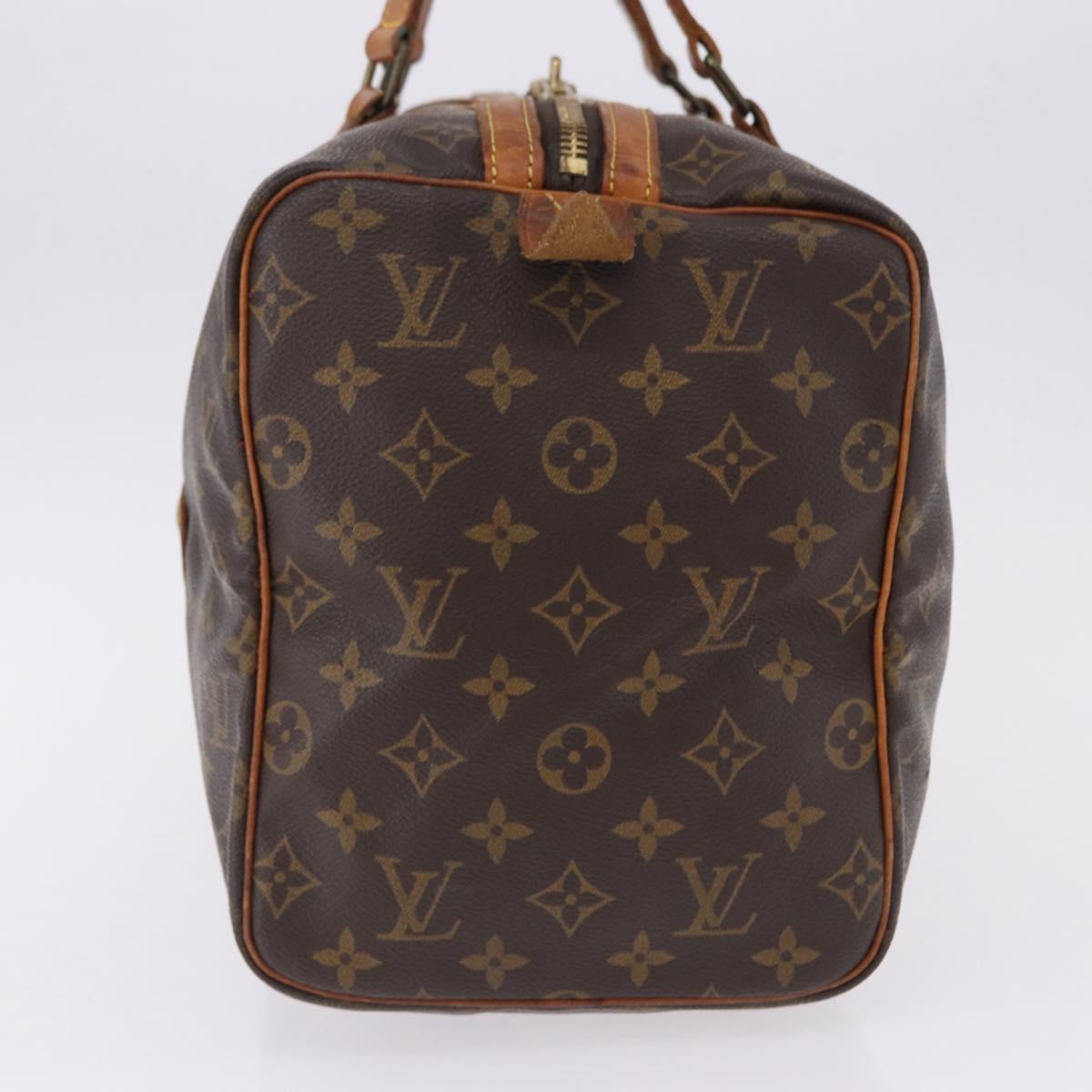 LOUIS VUITTON Monogram Sac Souple 35 Boston Bag M41626 LV Auth BA14674