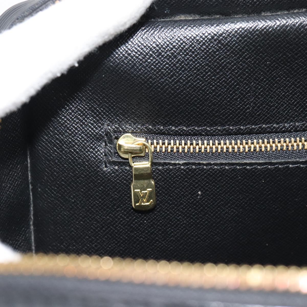 LOUIS VUITTON Epi Porte Documents Voyage Business Bag Black M54472 Auth BA14676