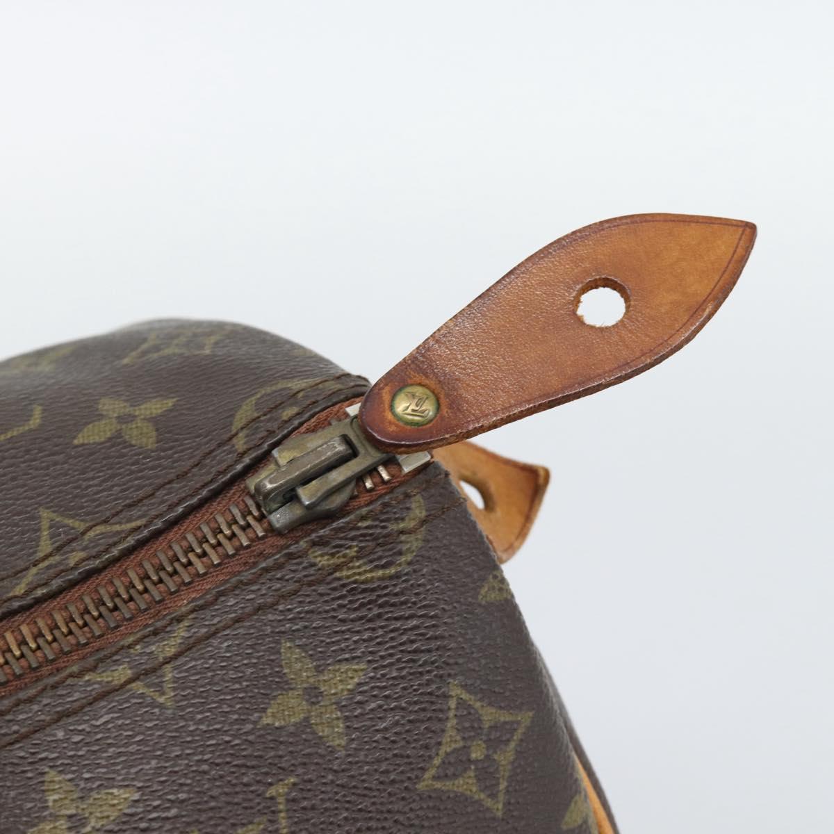 LOUIS VUITTON Monogram Speedy 35 Hand Bag M41524 LV Auth BA14678