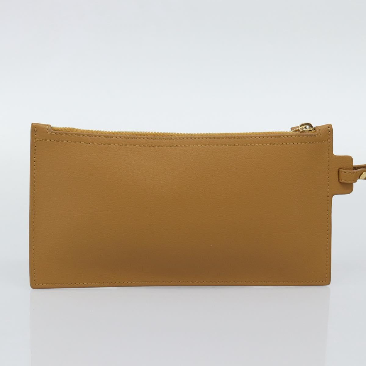 SAINT LAURENT Tote Bag Leather Brown 600281 Auth BA14682A