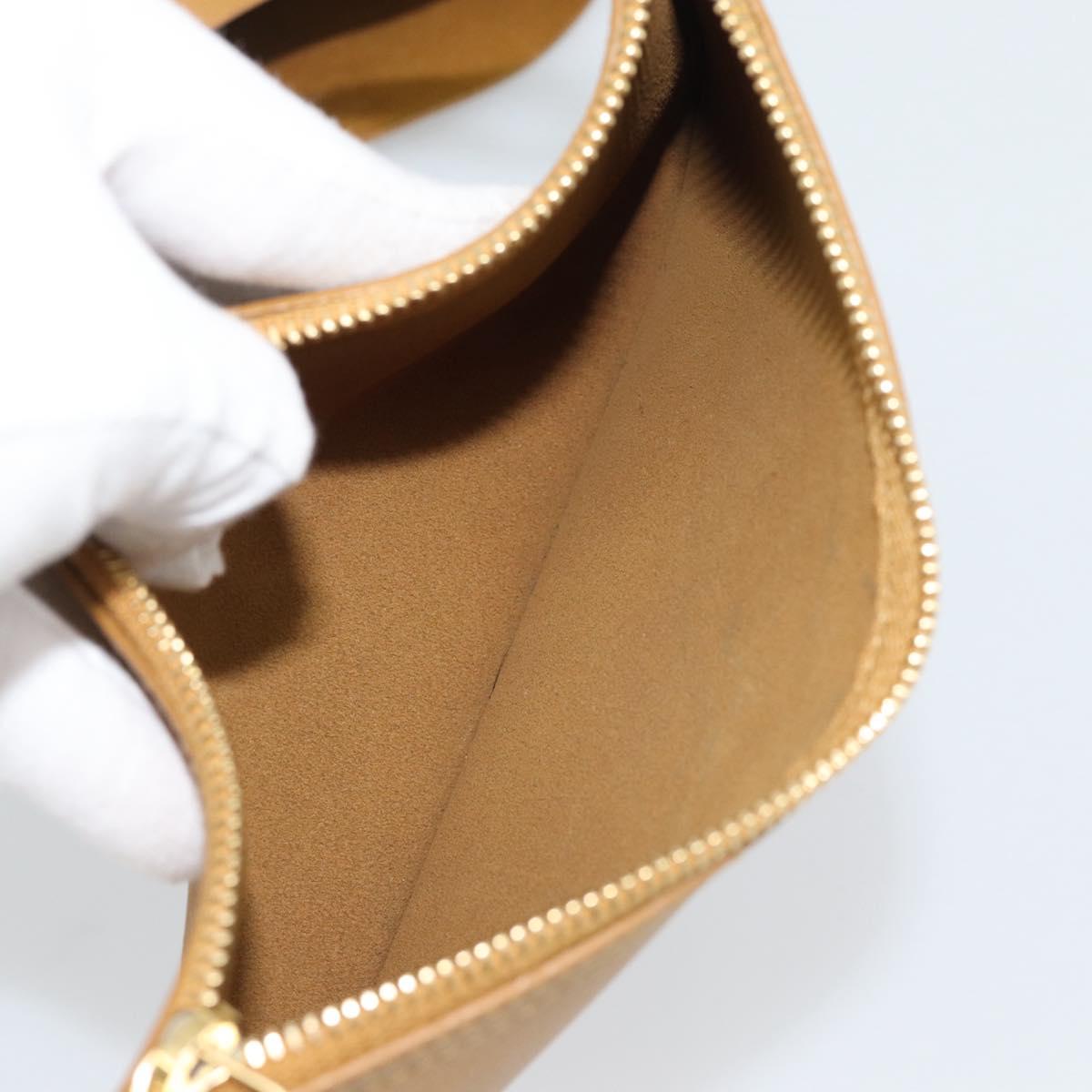 SAINT LAURENT Tote Bag Leather Brown 600281 Auth BA14682A