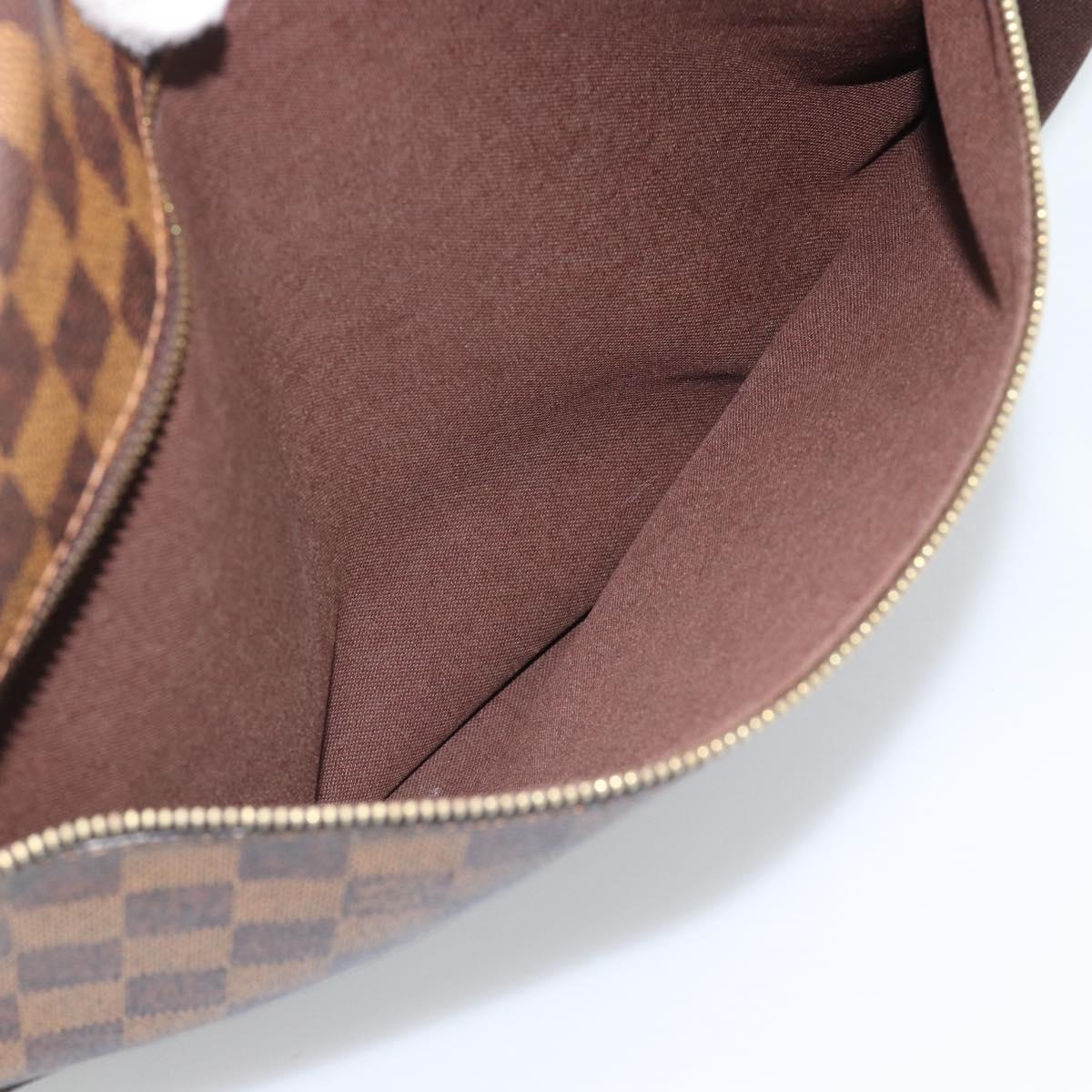 LOUIS VUITTON Damier Ebene Brooklyn GM Shoulder Bag N51212 LV Auth BA14690A