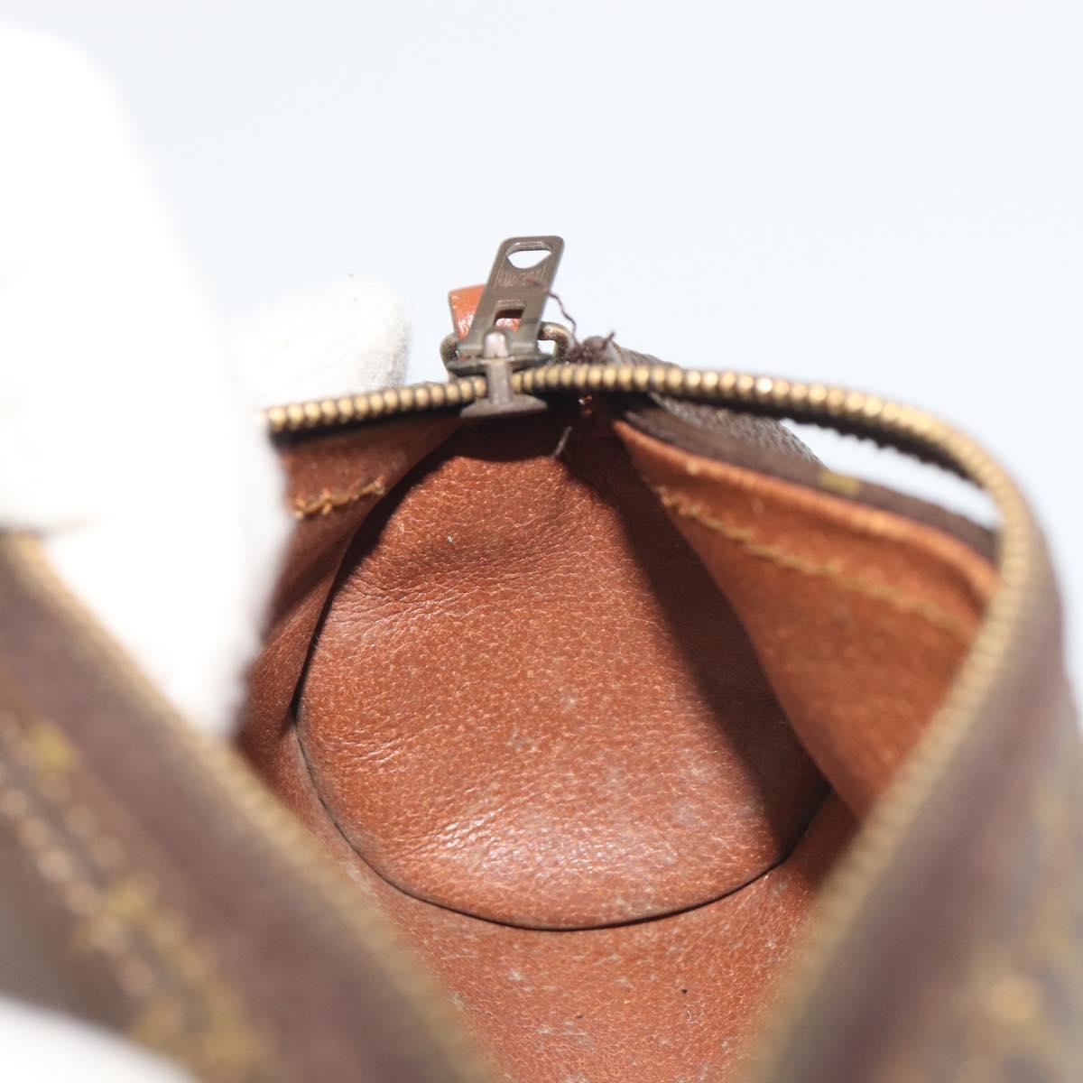 LOUIS VUITTON Monogram Papillon Pouch LV Auth BA14711