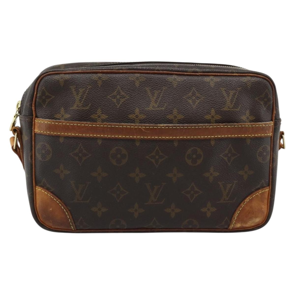LOUIS VUITTON Monogram Trocadero 27 Shoulder Bag M51274 LV Auth BA14712