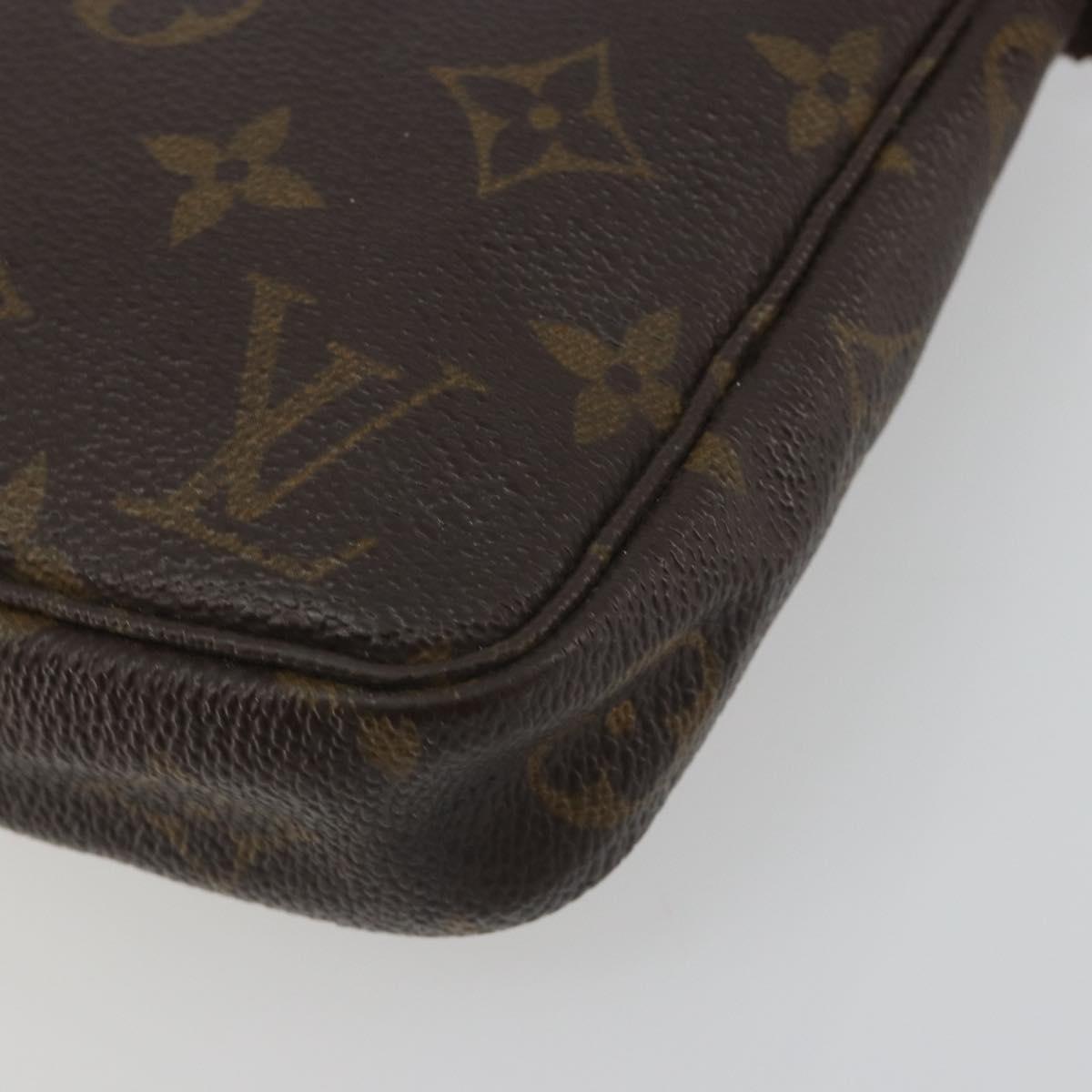 LOUIS VUITTON Monogram Pochette Accessoires Pouch M51980 LV Auth BA14713