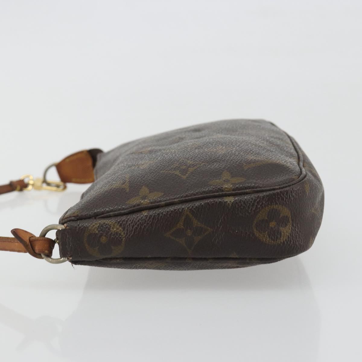 LOUIS VUITTON Monogram Pochette Accessoires Pouch M51980 LV Auth BA14713