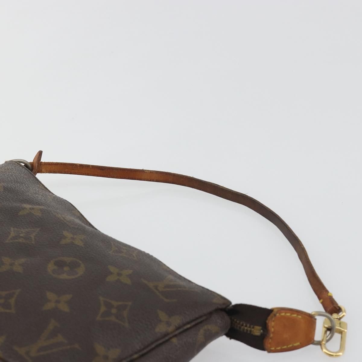 LOUIS VUITTON Monogram Pochette Accessoires Pouch M51980 LV Auth BA14713