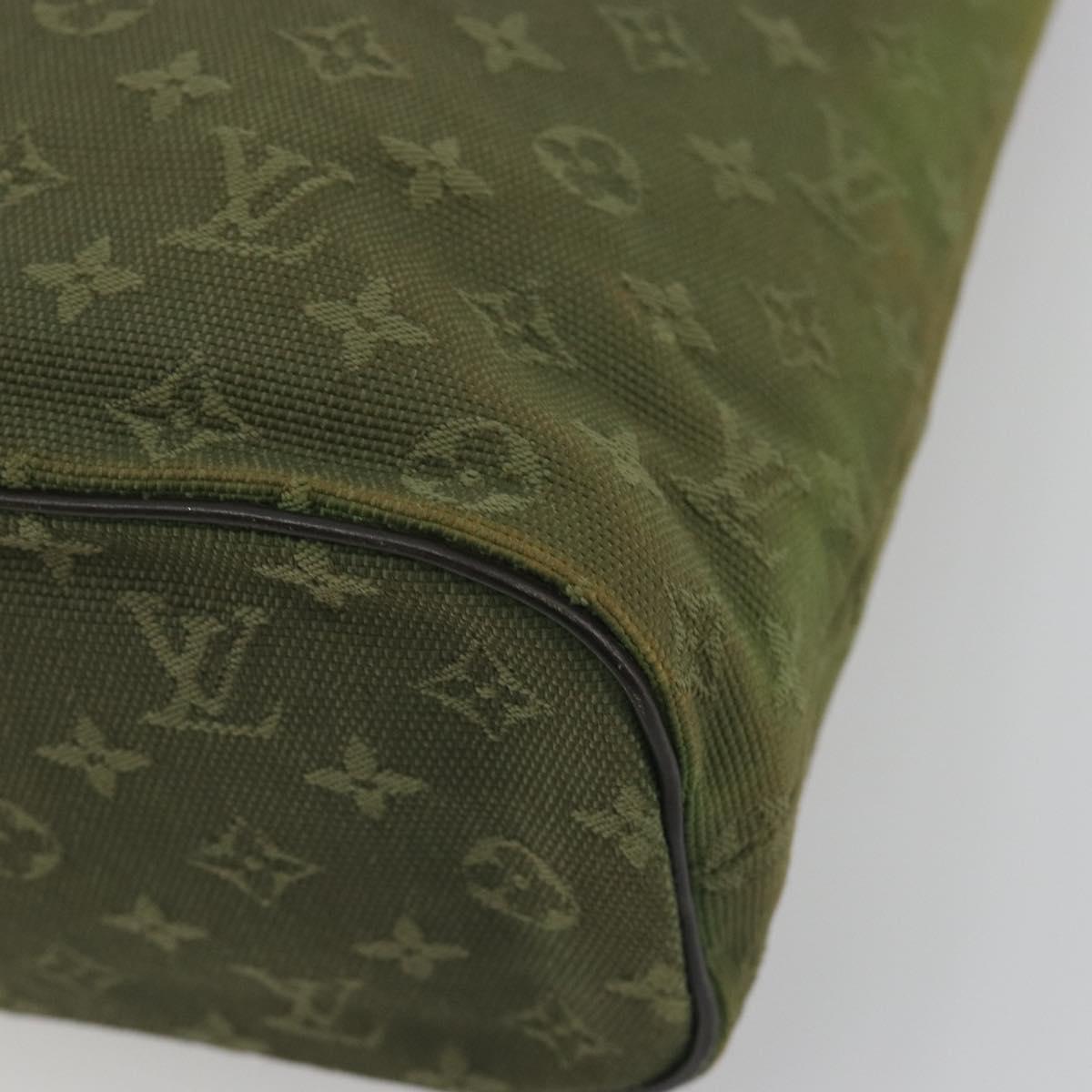 LOUIS VUITTON Monogram Mini Lucille PM Hand Bag TST Khaki M92682 LV Auth BA14724
