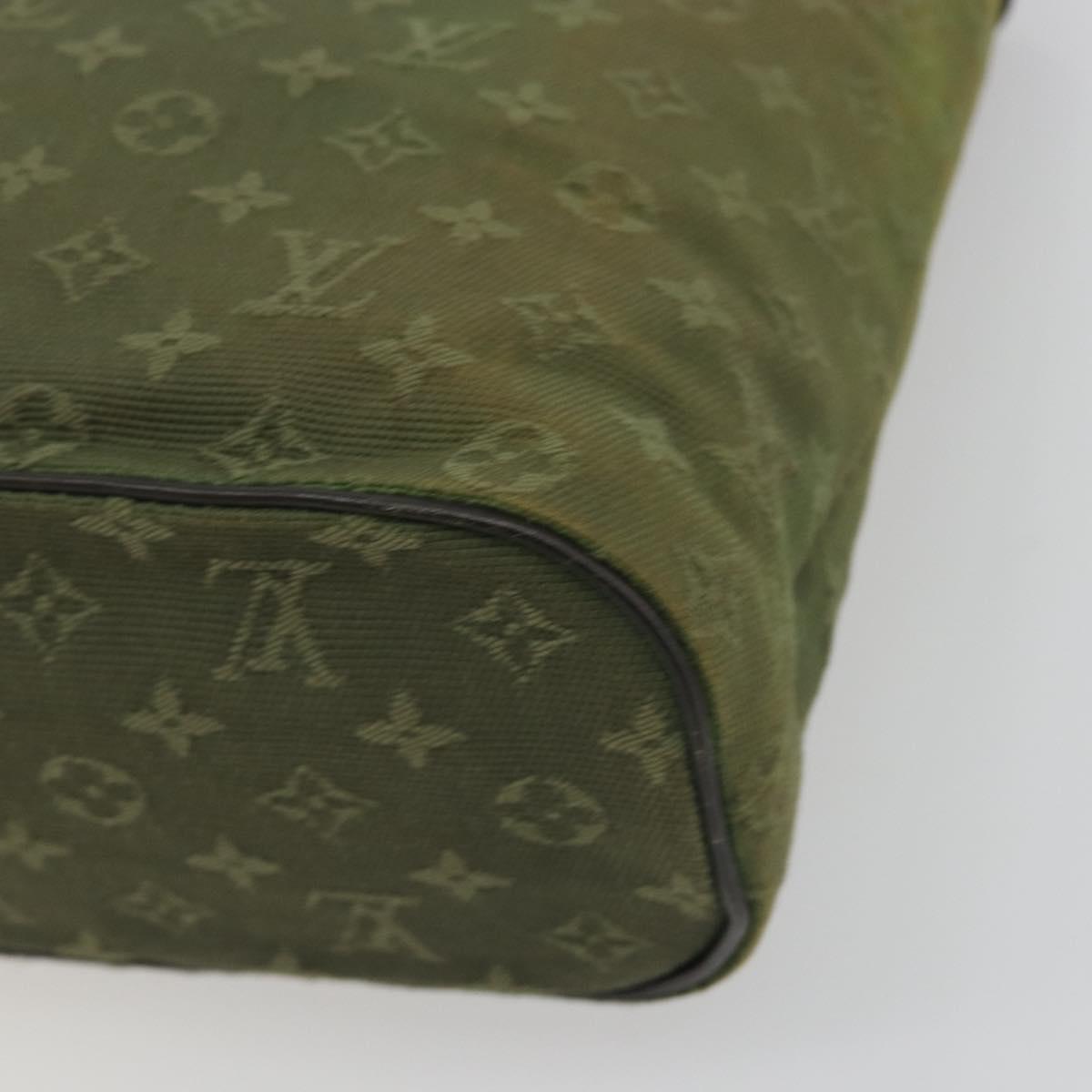LOUIS VUITTON Monogram Mini Lucille PM Hand Bag TST Khaki M92682 LV Auth BA14724