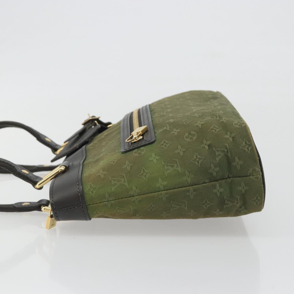 LOUIS VUITTON Monogram Mini Lucille PM Hand Bag TST Khaki M92682 LV Auth BA14724