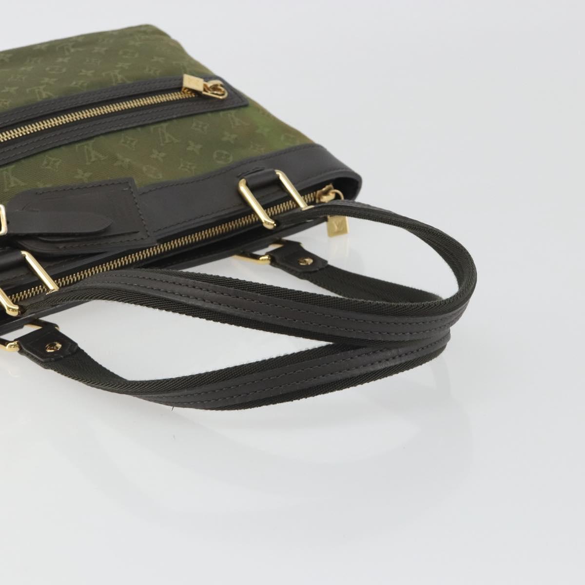 LOUIS VUITTON Monogram Mini Lucille PM Hand Bag TST Khaki M92682 LV Auth BA14724