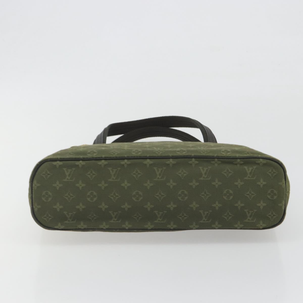 LOUIS VUITTON Monogram Mini Lucille PM Hand Bag TST Khaki M92682 LV Auth BA14724