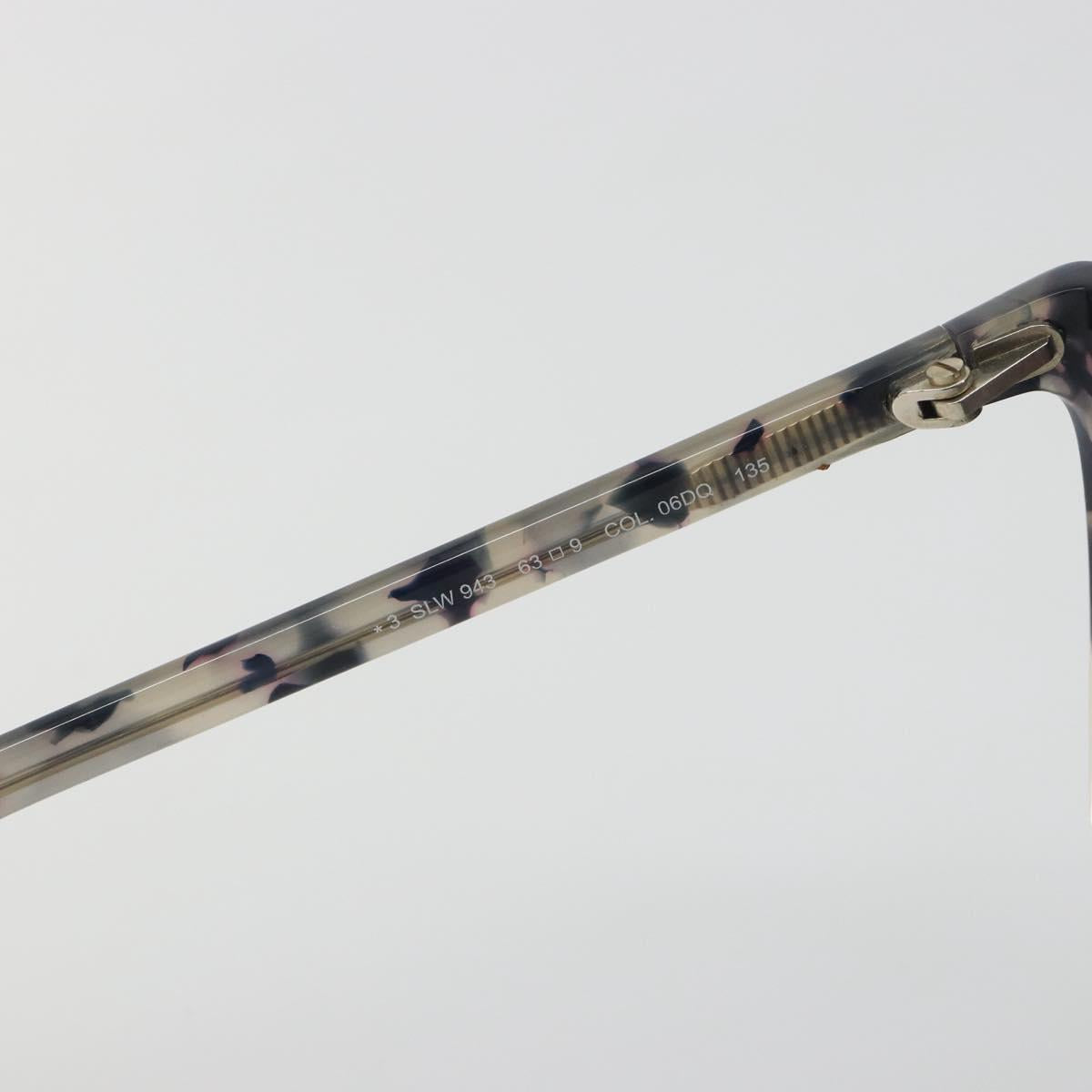 LOEWE Sunglasses Plastic Blue Clear Auth BA14747M