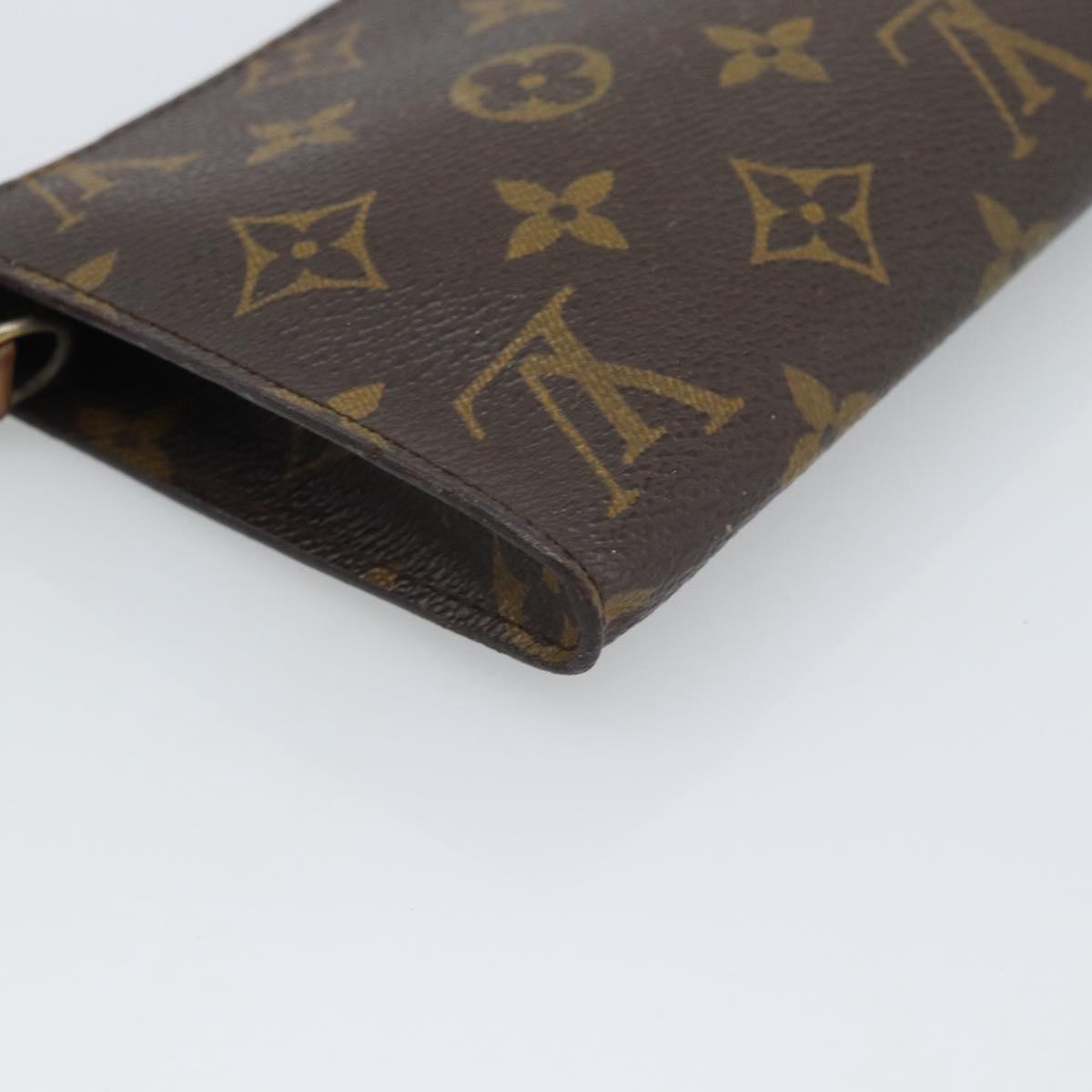 LOUIS VUITTON Monogram Bucket GM Pouch Accessory Pouch LV Auth BA14756