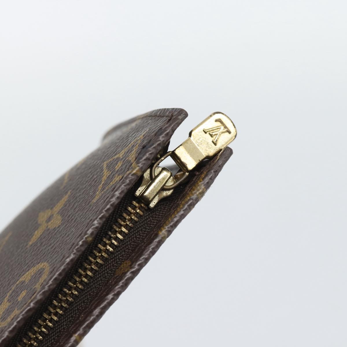 LOUIS VUITTON Monogram Bucket GM Pouch Accessory Pouch LV Auth BA14756