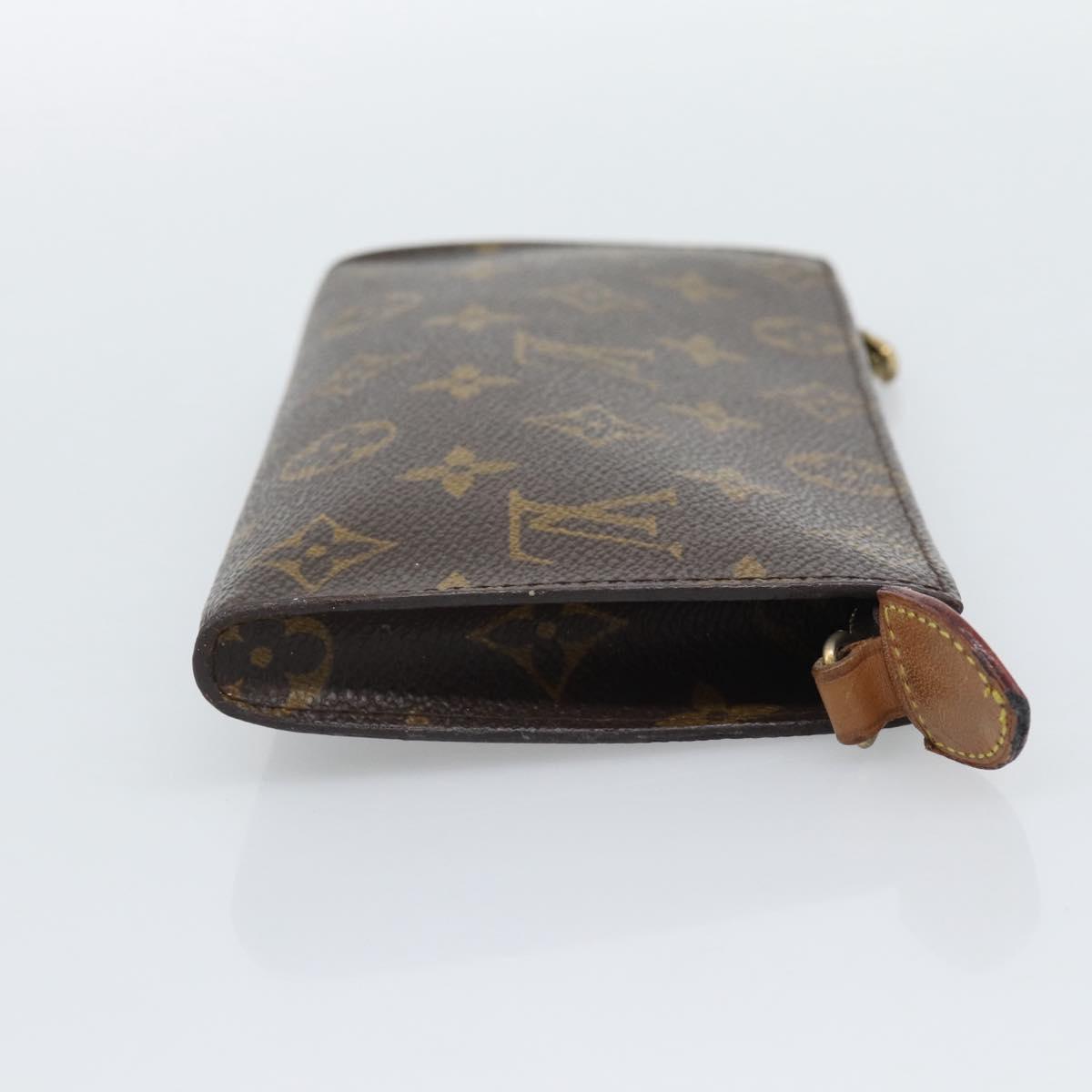 LOUIS VUITTON Monogram Bucket GM Pouch Accessory Pouch LV Auth BA14756