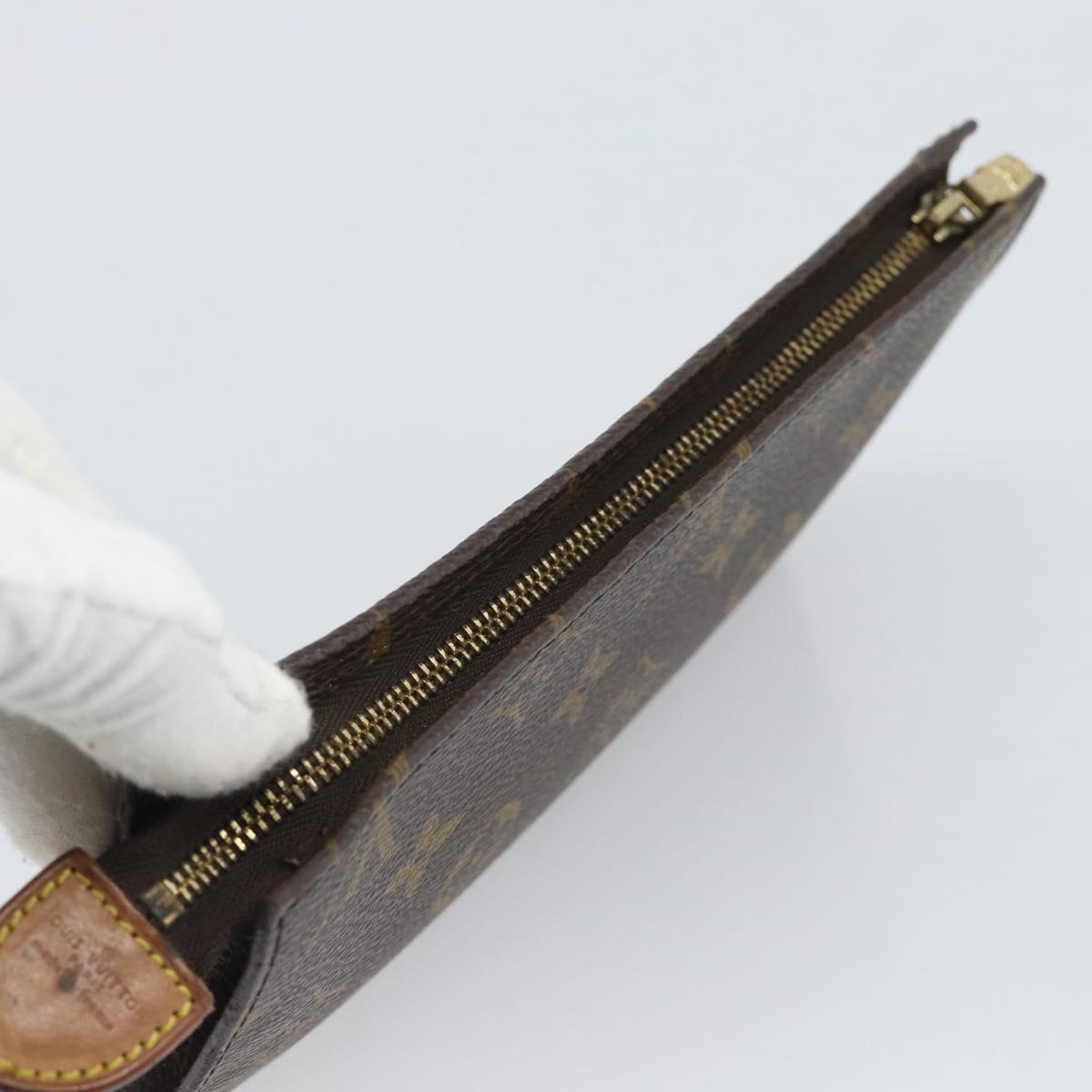 LOUIS VUITTON Monogram Bucket GM Pouch Accessory Pouch LV Auth BA14756