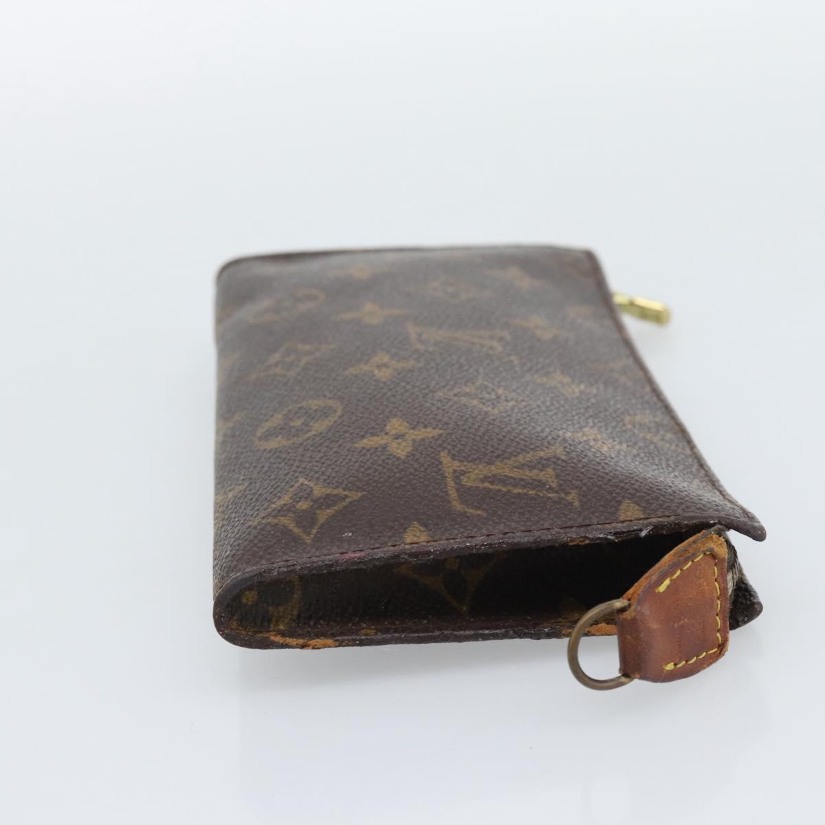 LOUIS VUITTON Monogram Bucket GM Pouch Accessory Pouch LV Auth BA14757