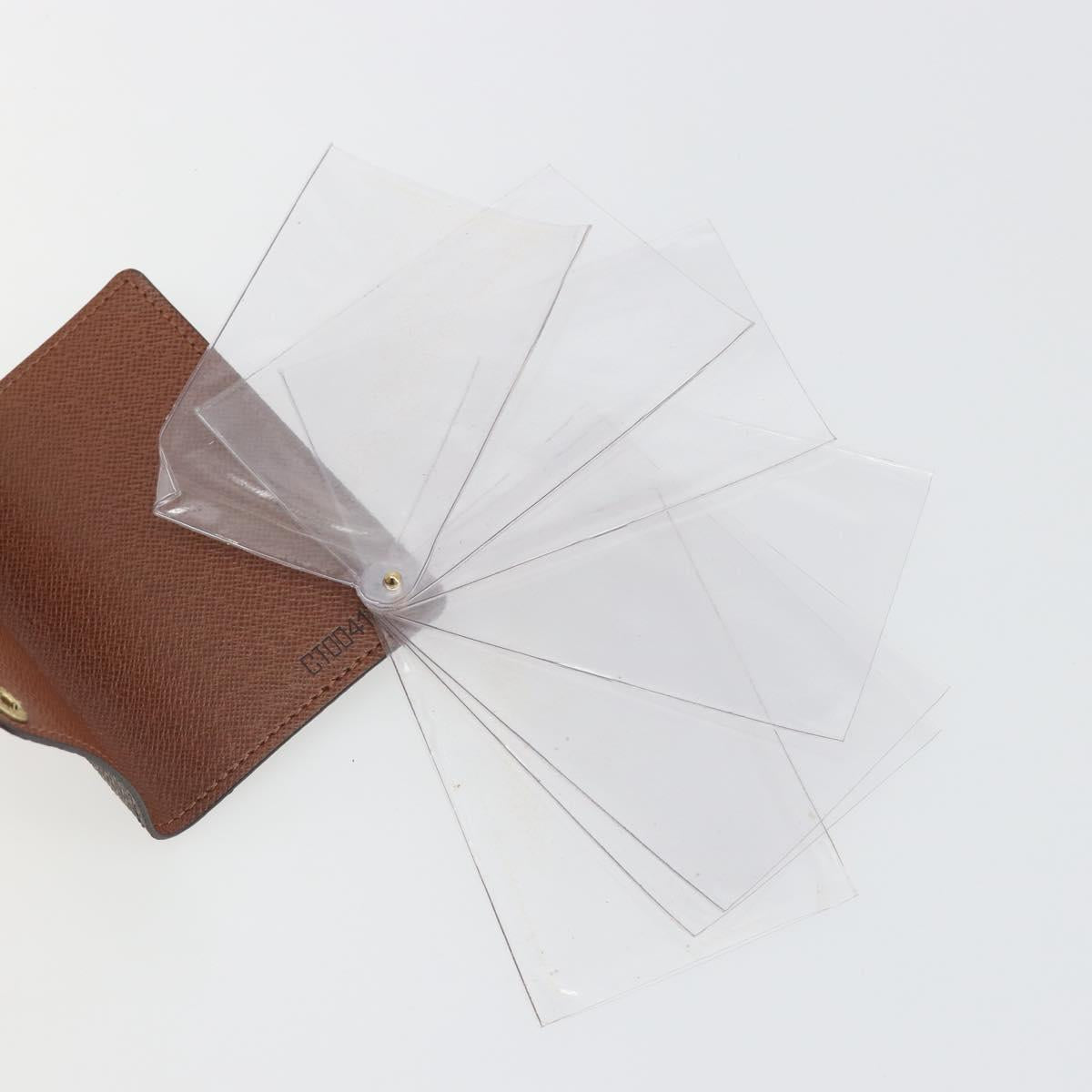 LOUIS VUITTON Monogram Porto Cartes Crdit Pression Card Case M60937 Auth BA14759