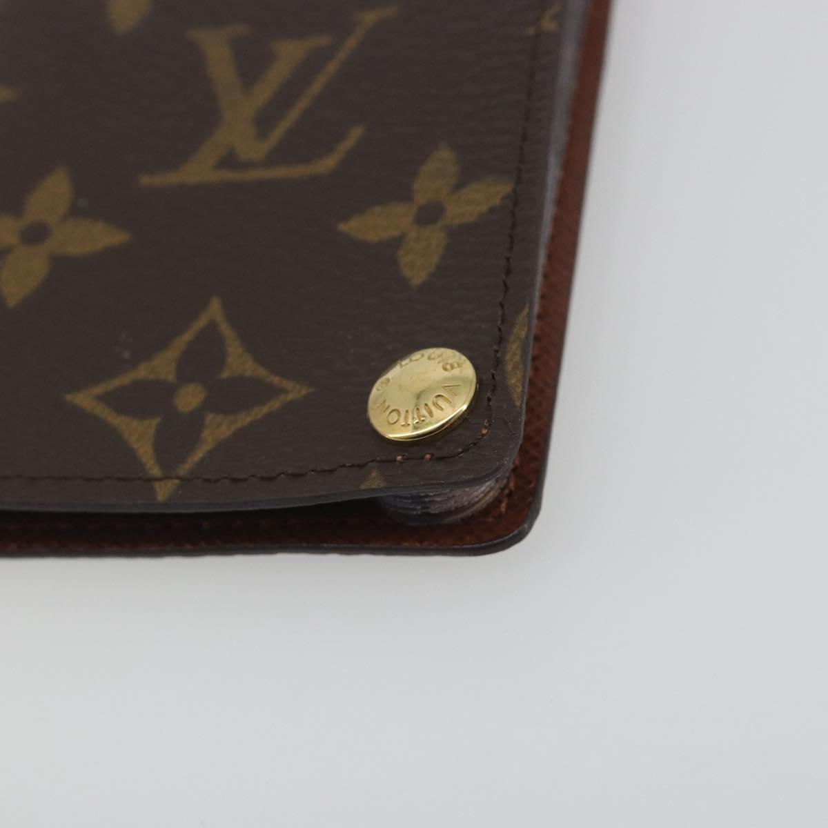 LOUIS VUITTON Monogram Porto Cartes Crdit Pression Card Case M60937 Auth BA14759