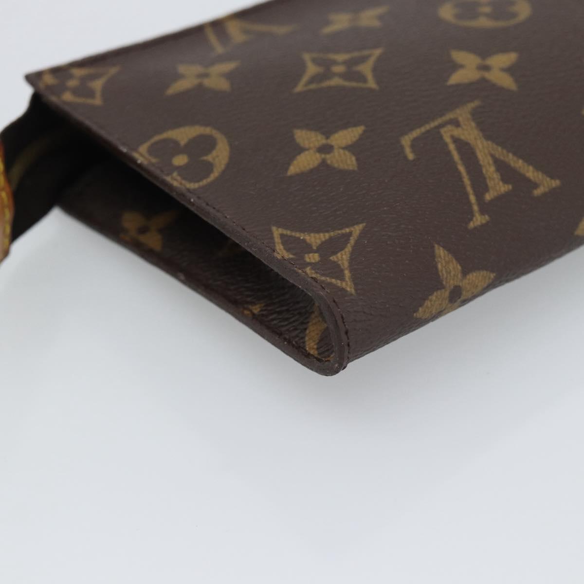 LOUIS VUITTON Monogram Bucket PM Pouch Accessory Pouch LV Auth BA14761